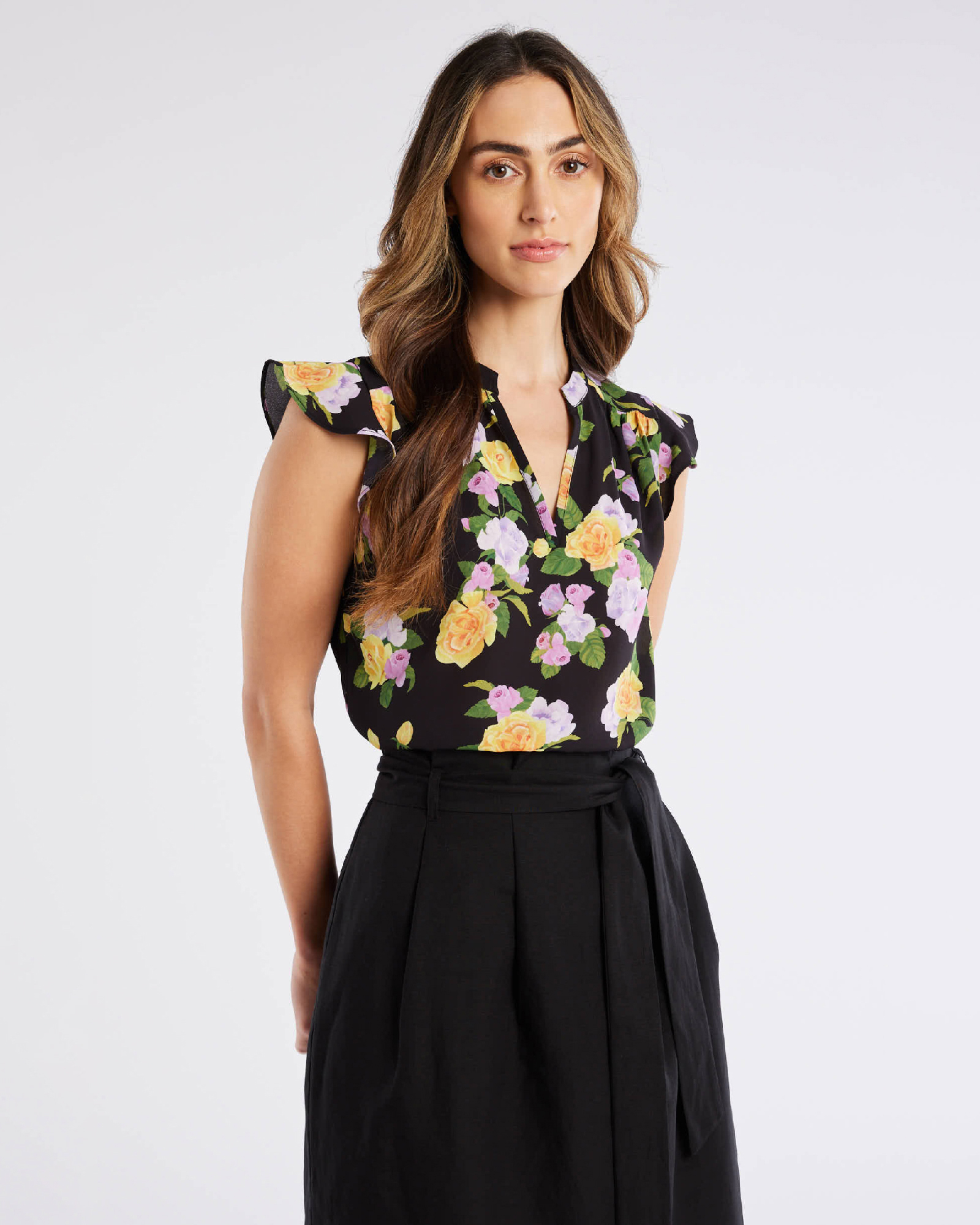 Rose Cascade Top