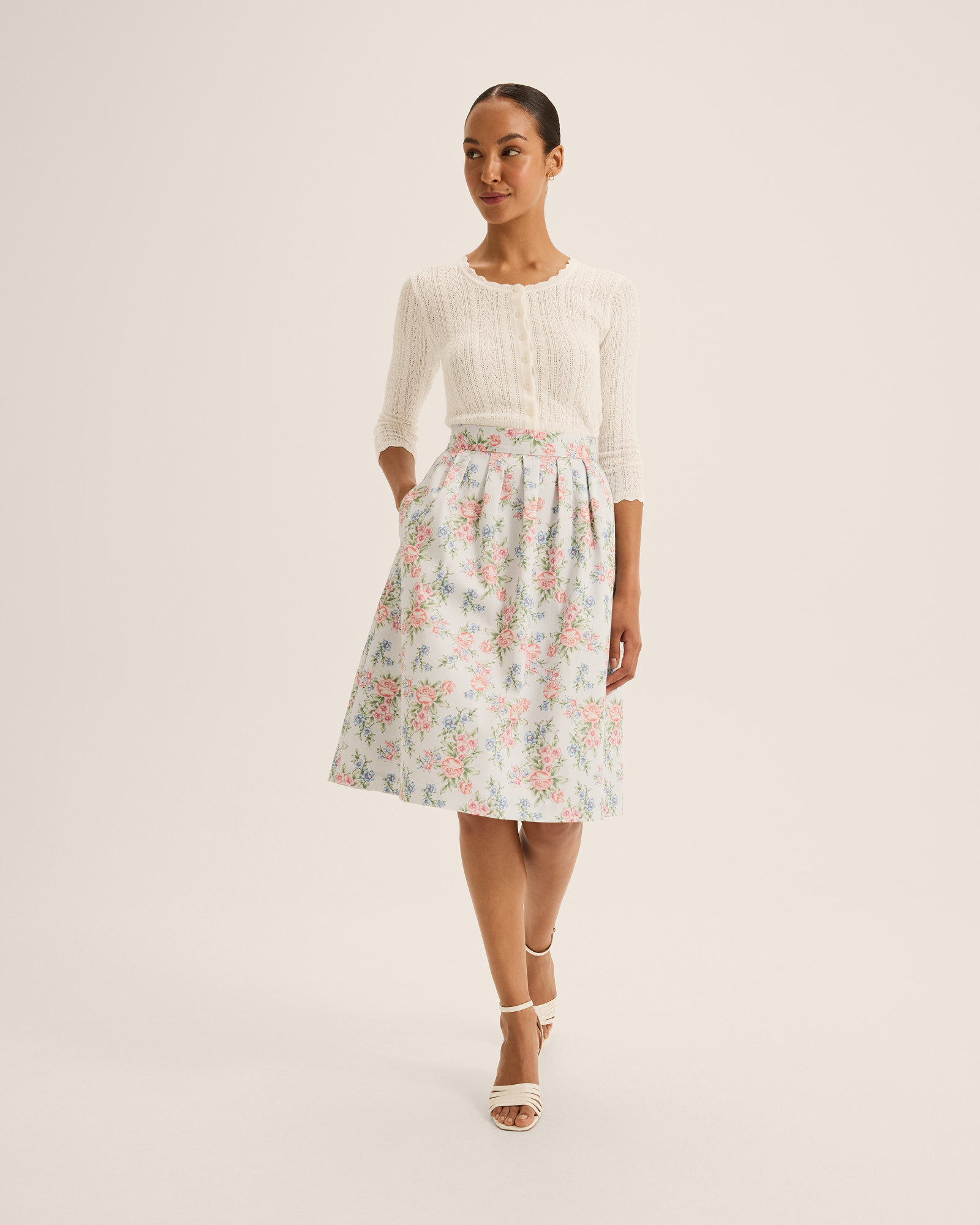 Marie Floral Skirt