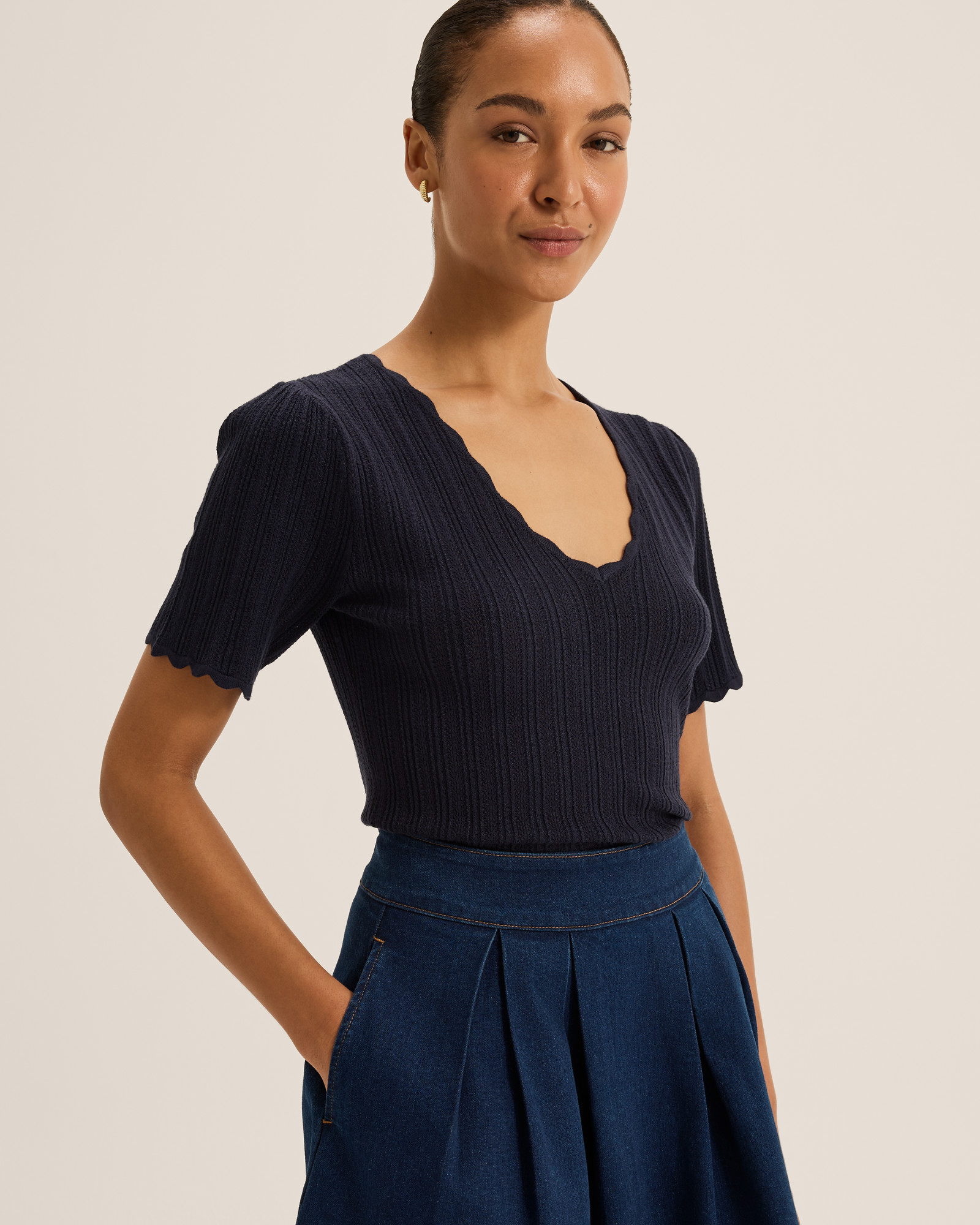 Valetta Knit Top