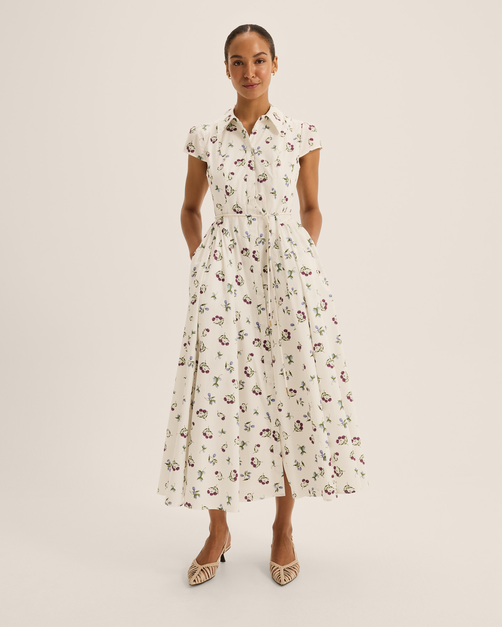 Eliza Cotton Shirt Dress