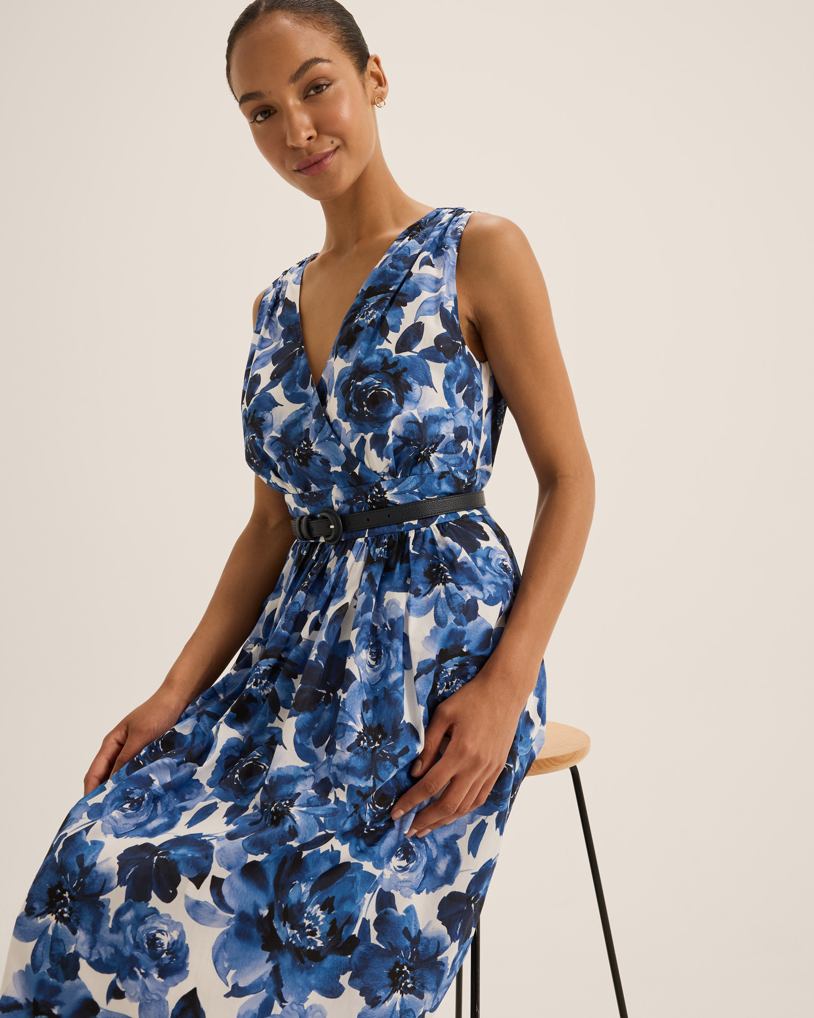 Elizabeth Floral Midi Dress