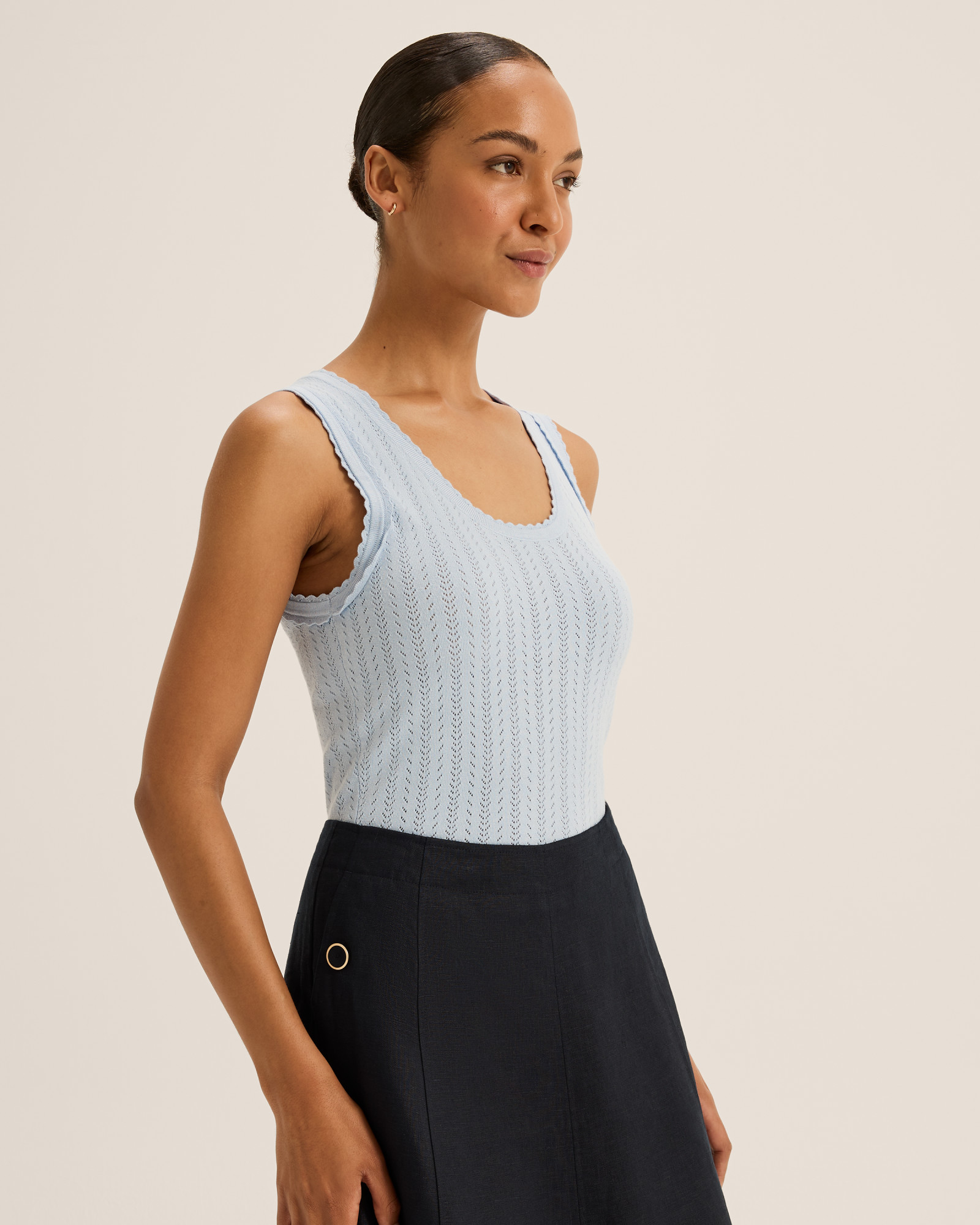 Fleur Knit Tank Top