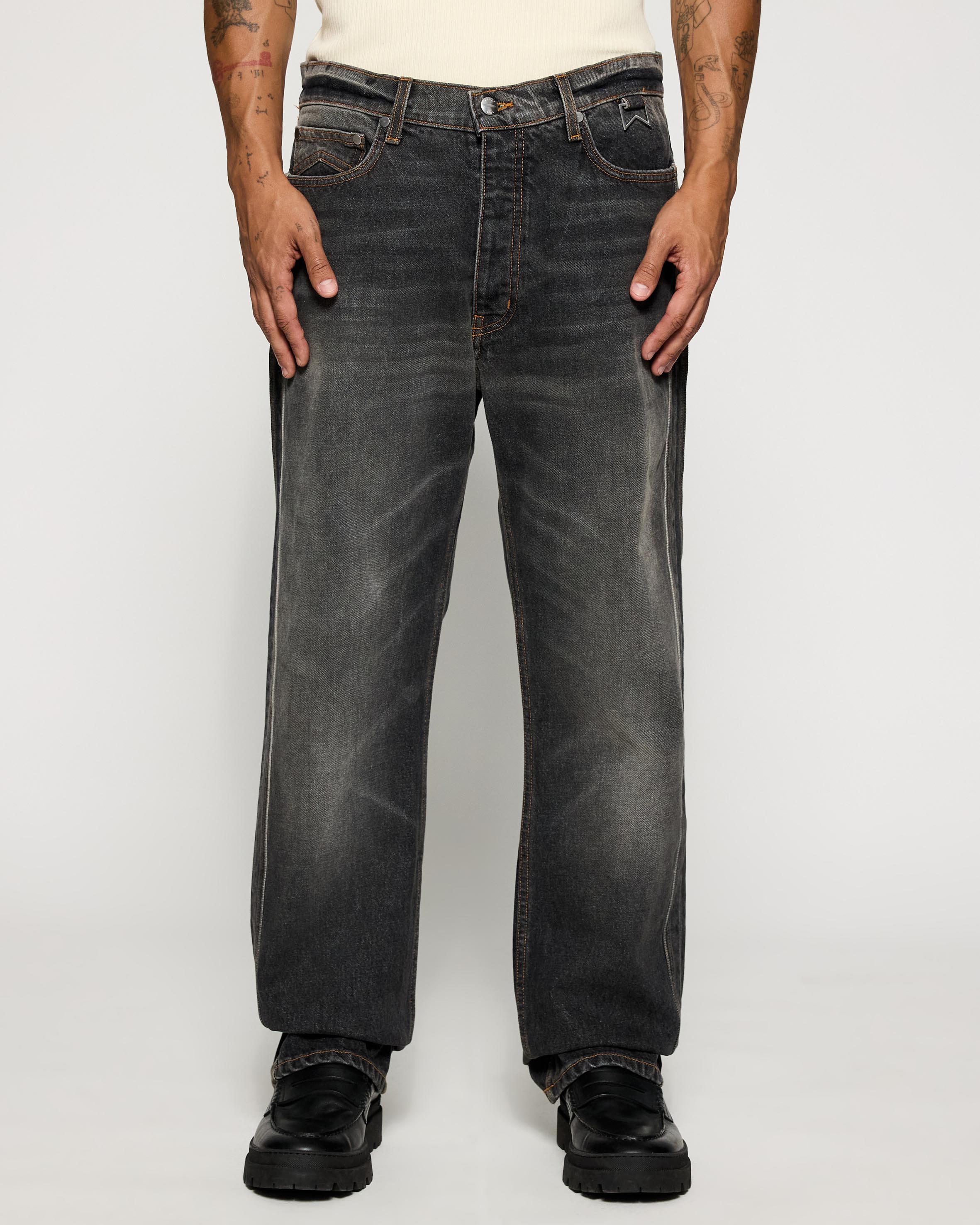 90S Traxedo Denim Jeans