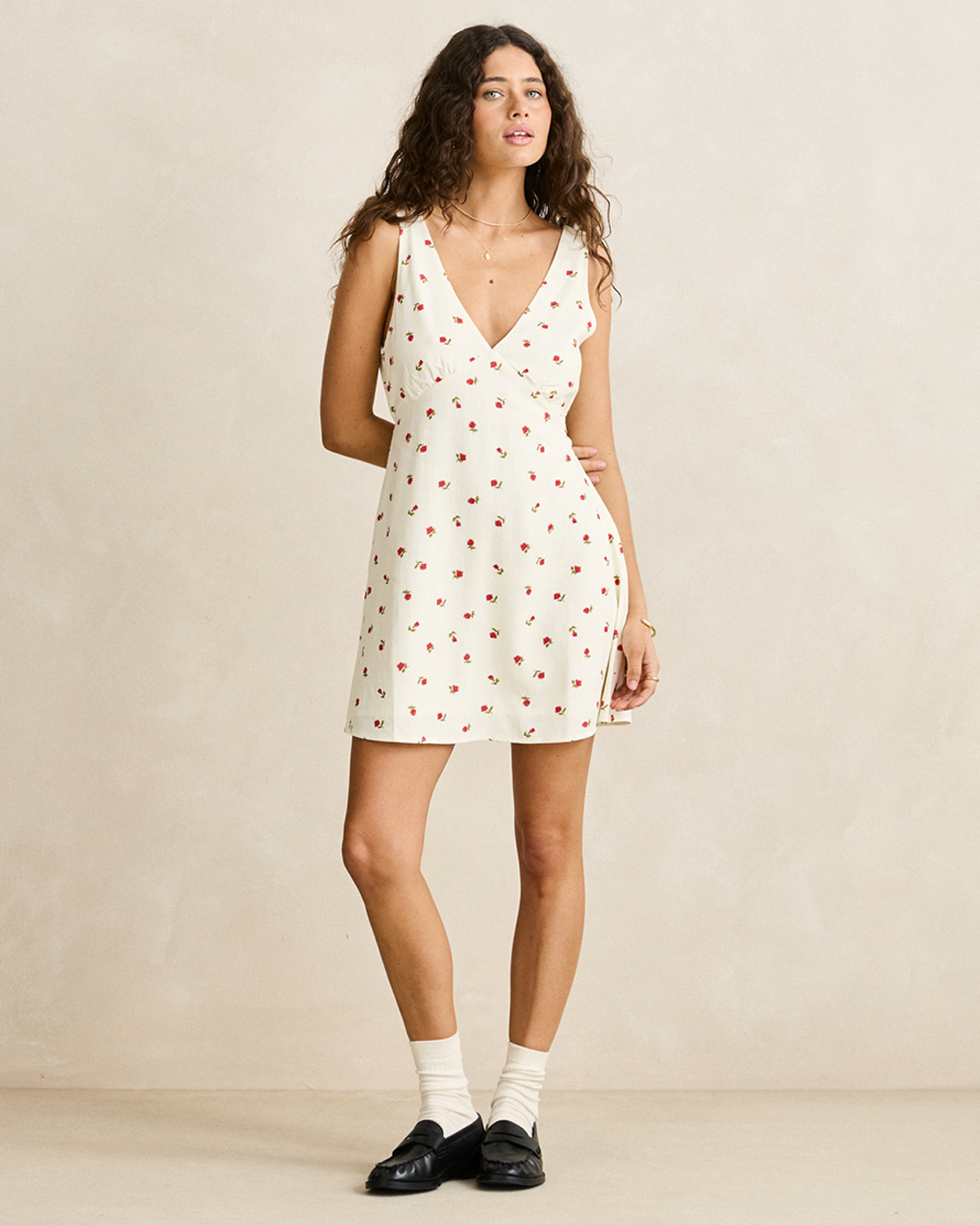 Mila Floral Mini Dress