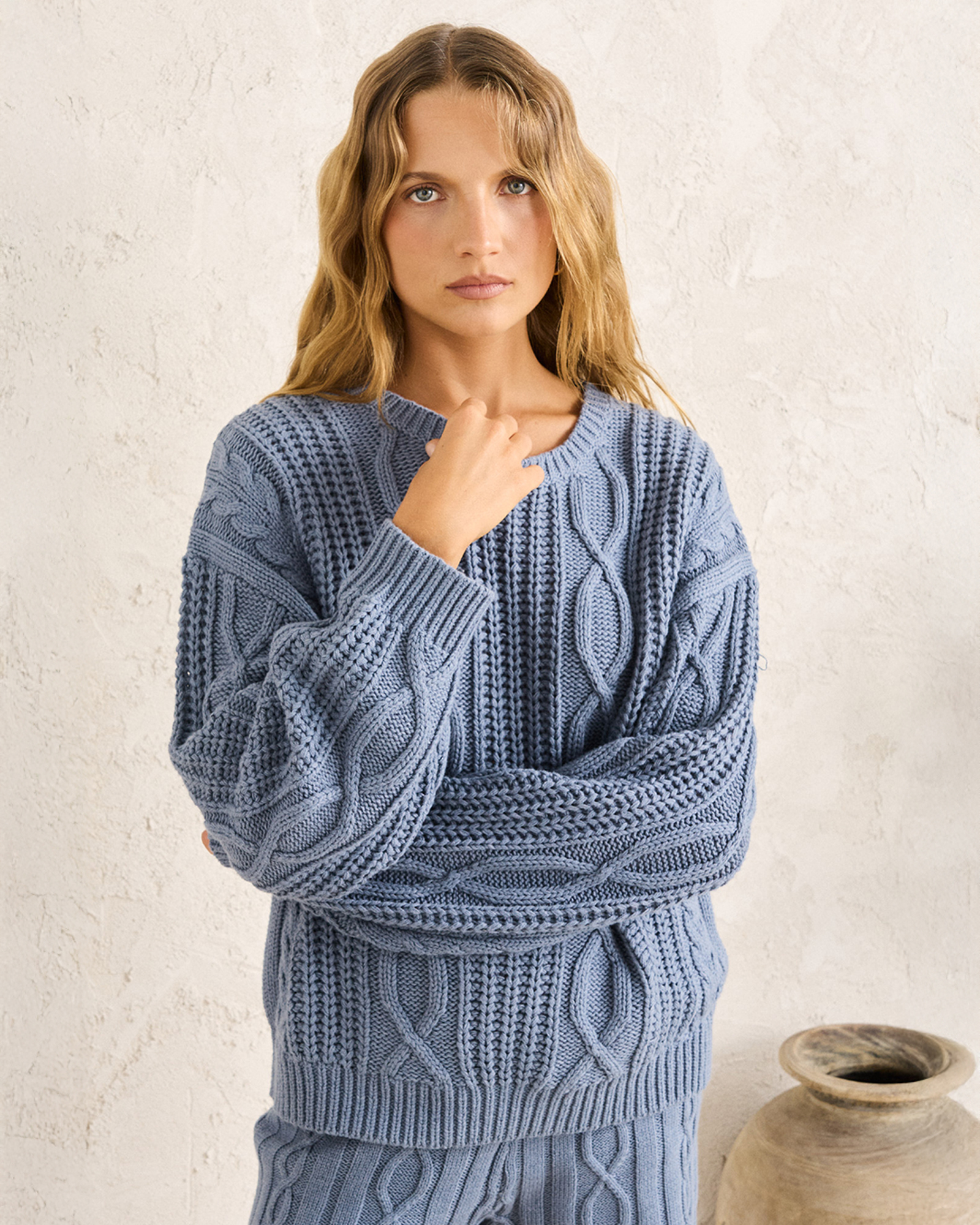 Stanley Cable Knit Jumper