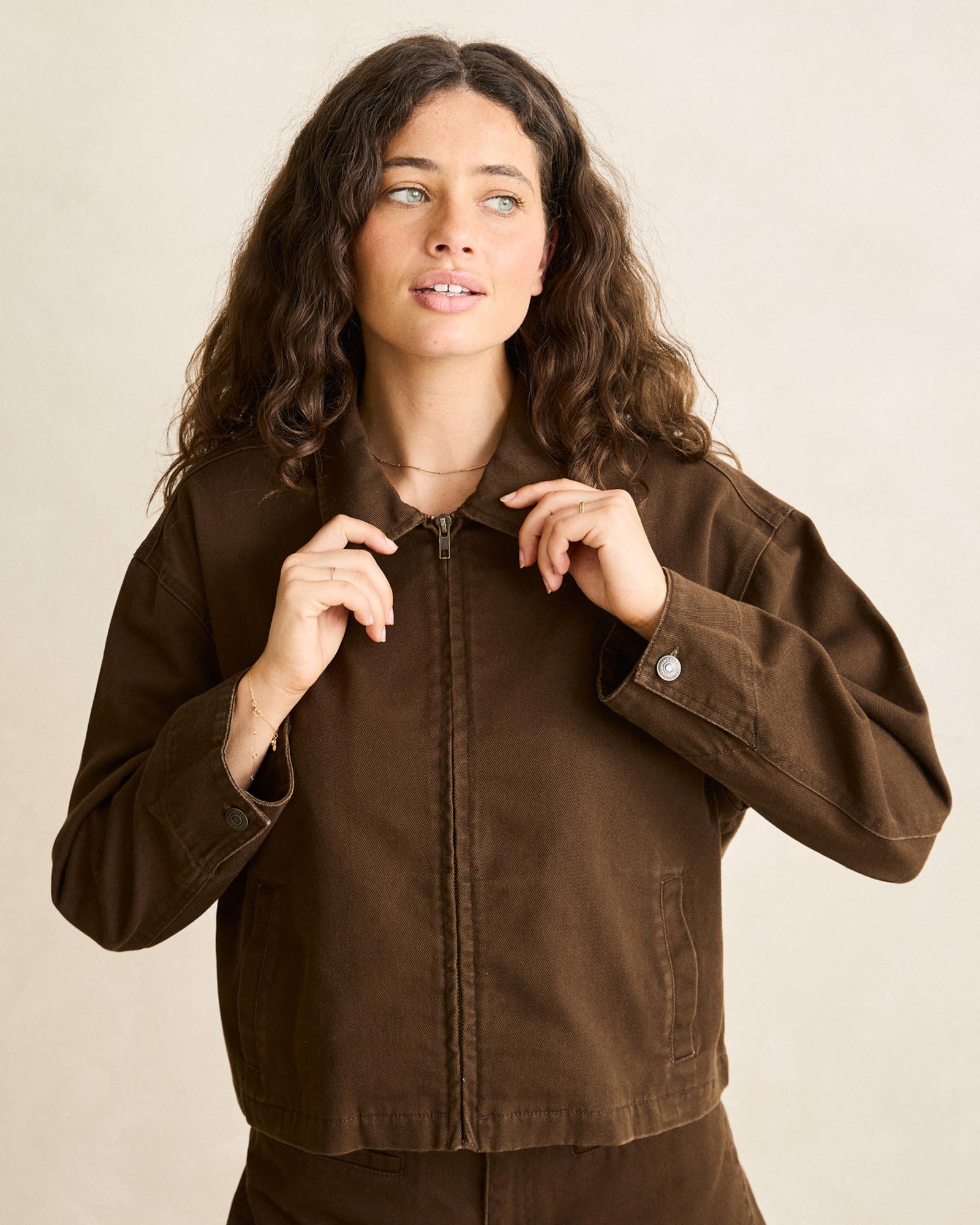 Capri Relaxed Cropped Jacket