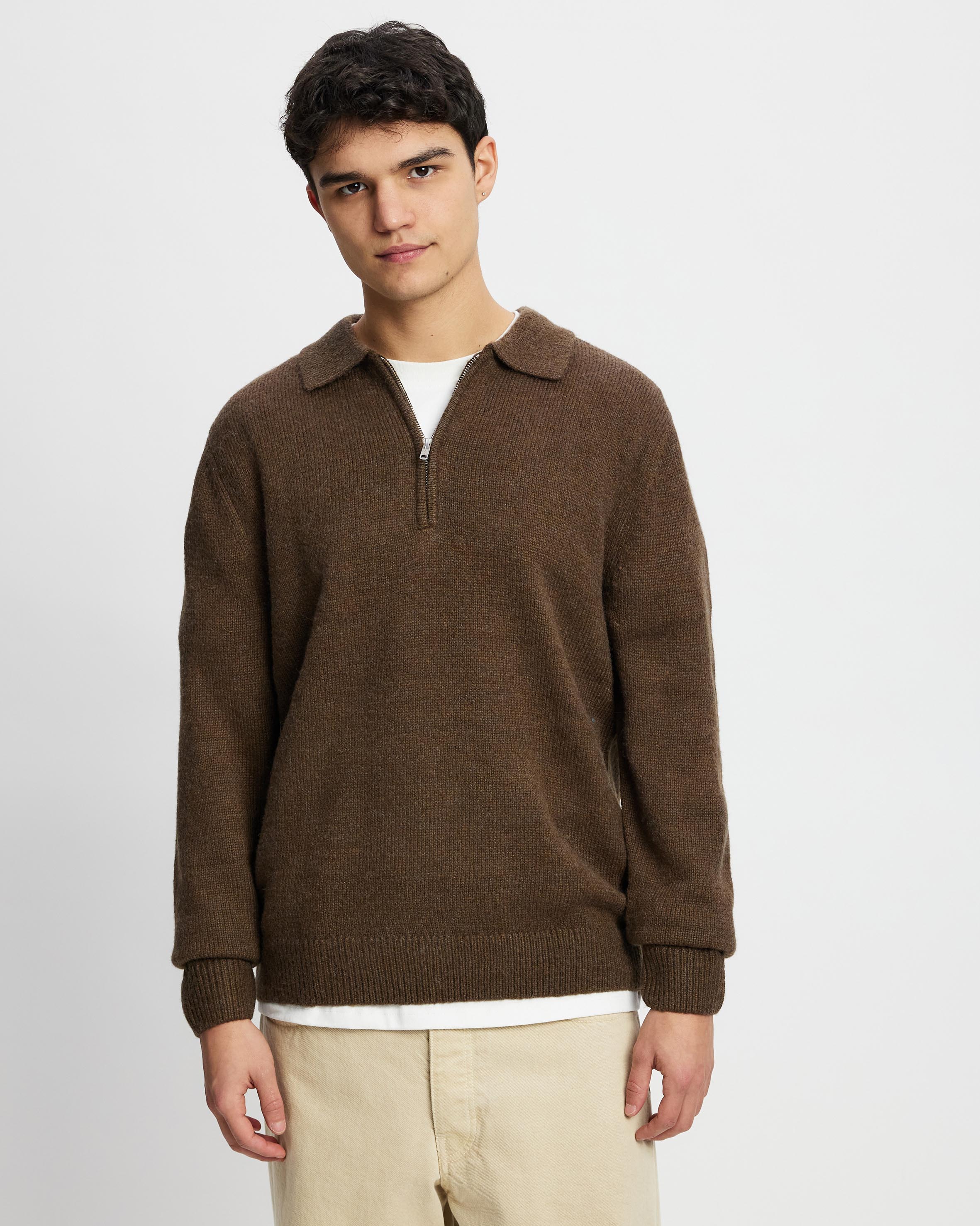 Quarter Zip Knit