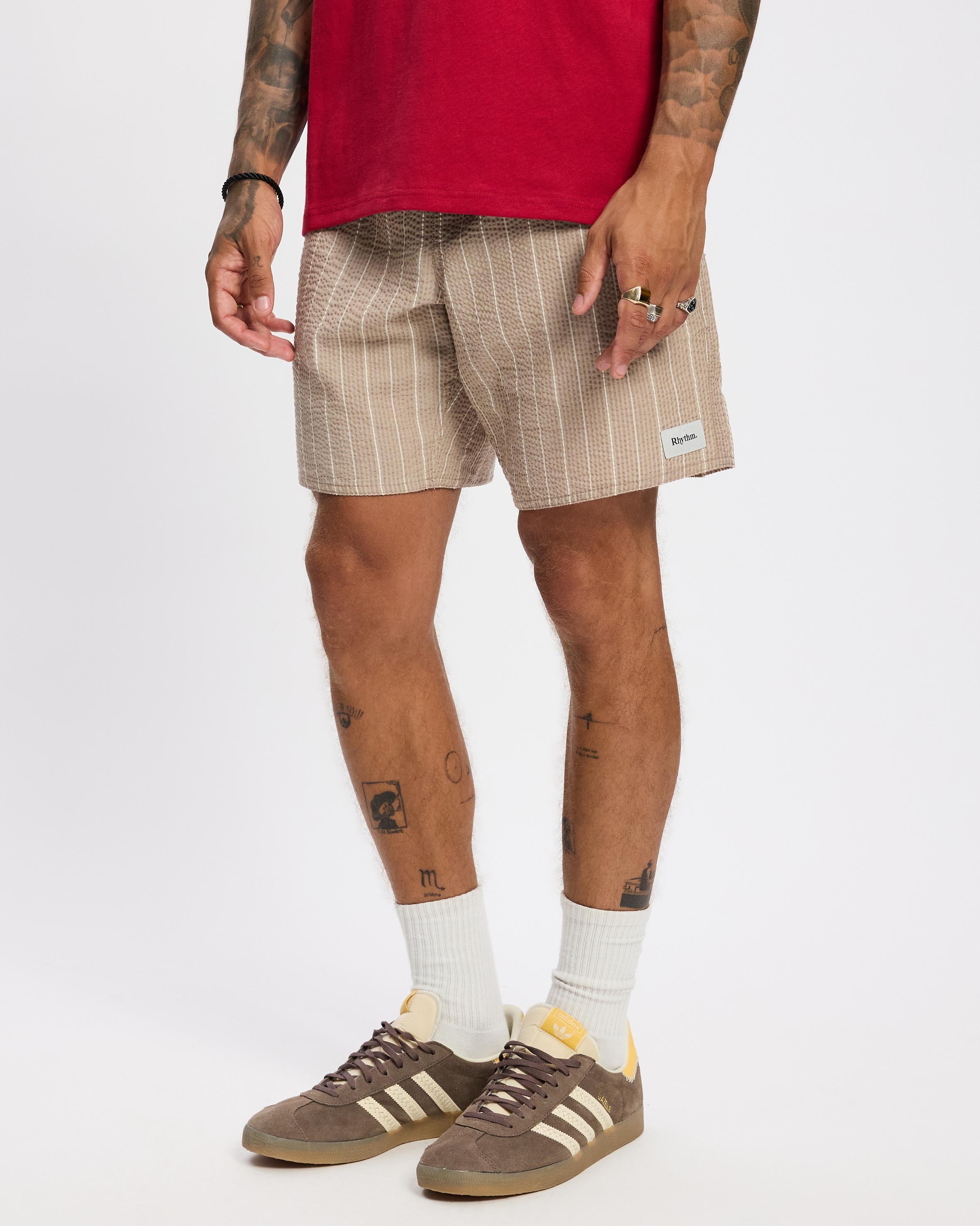 Seersucker Stripe Jam Shorts
