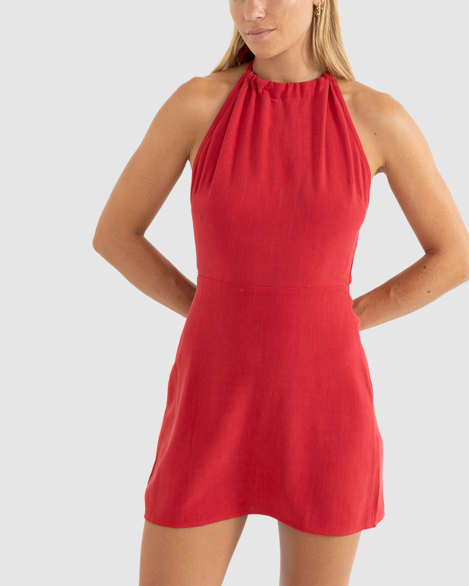 Nadia Halter Mini Dress