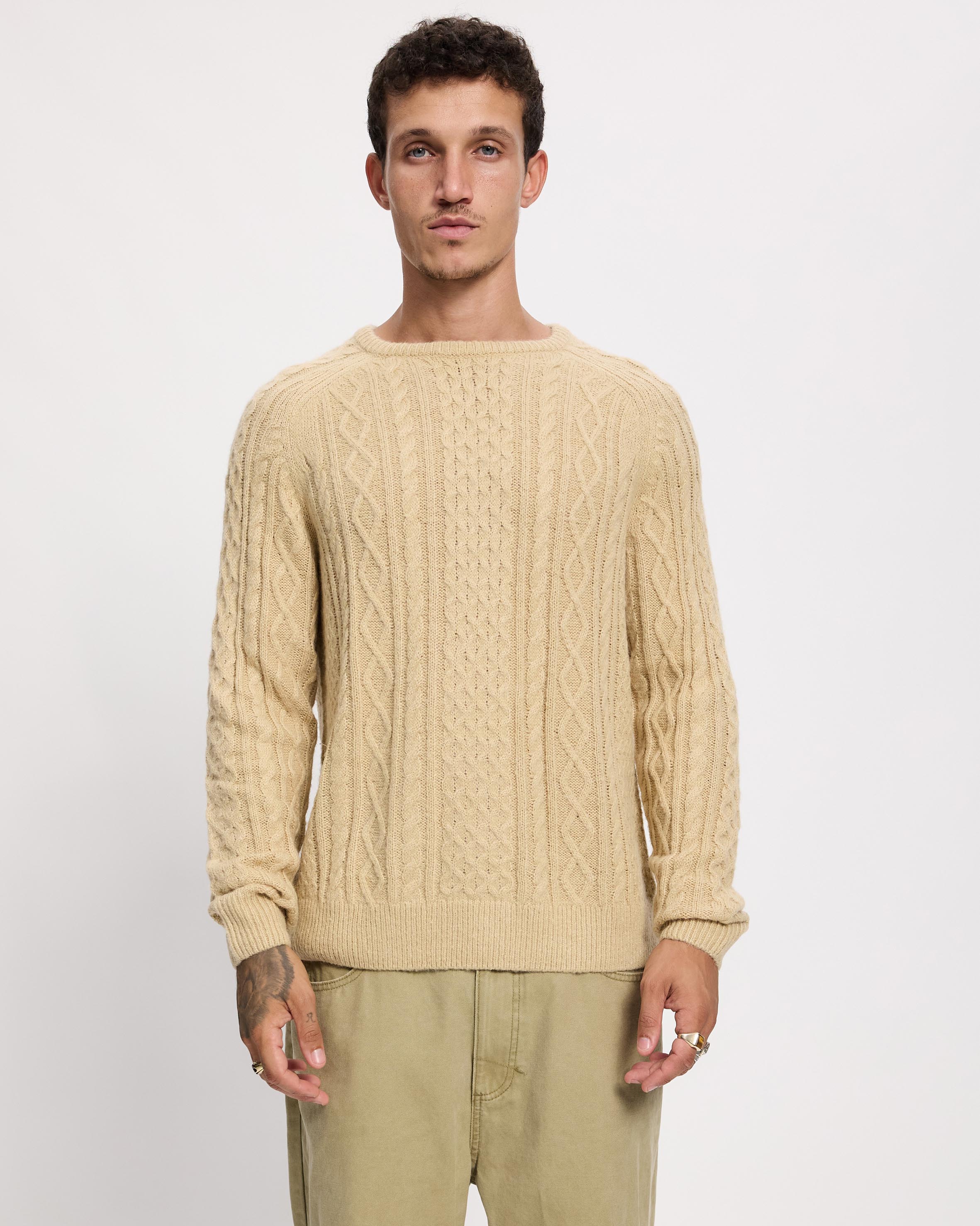 Mohair Fishermans Knit
