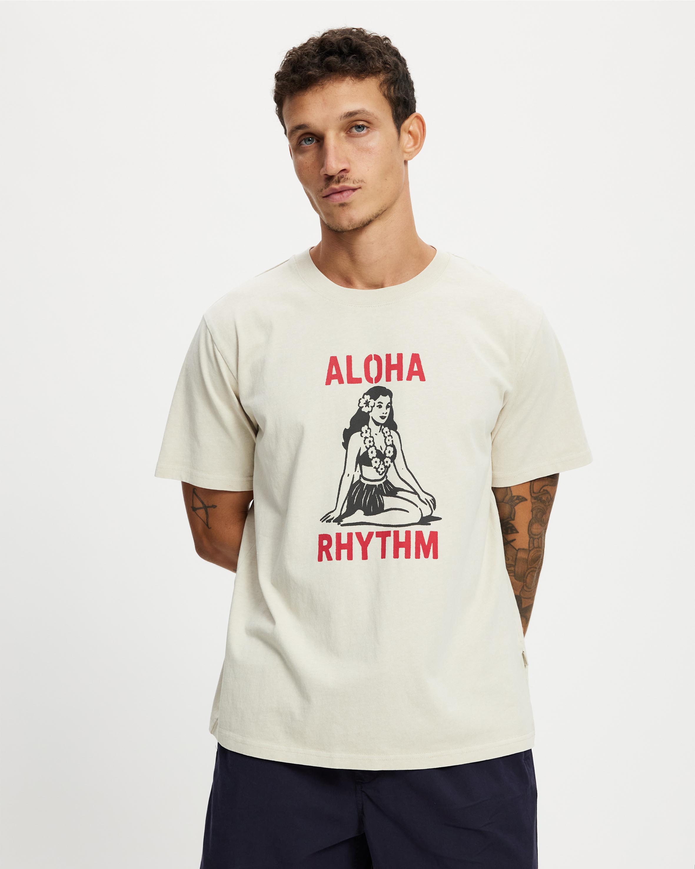 Aloha Rhythm Vintage SS T-Shirt