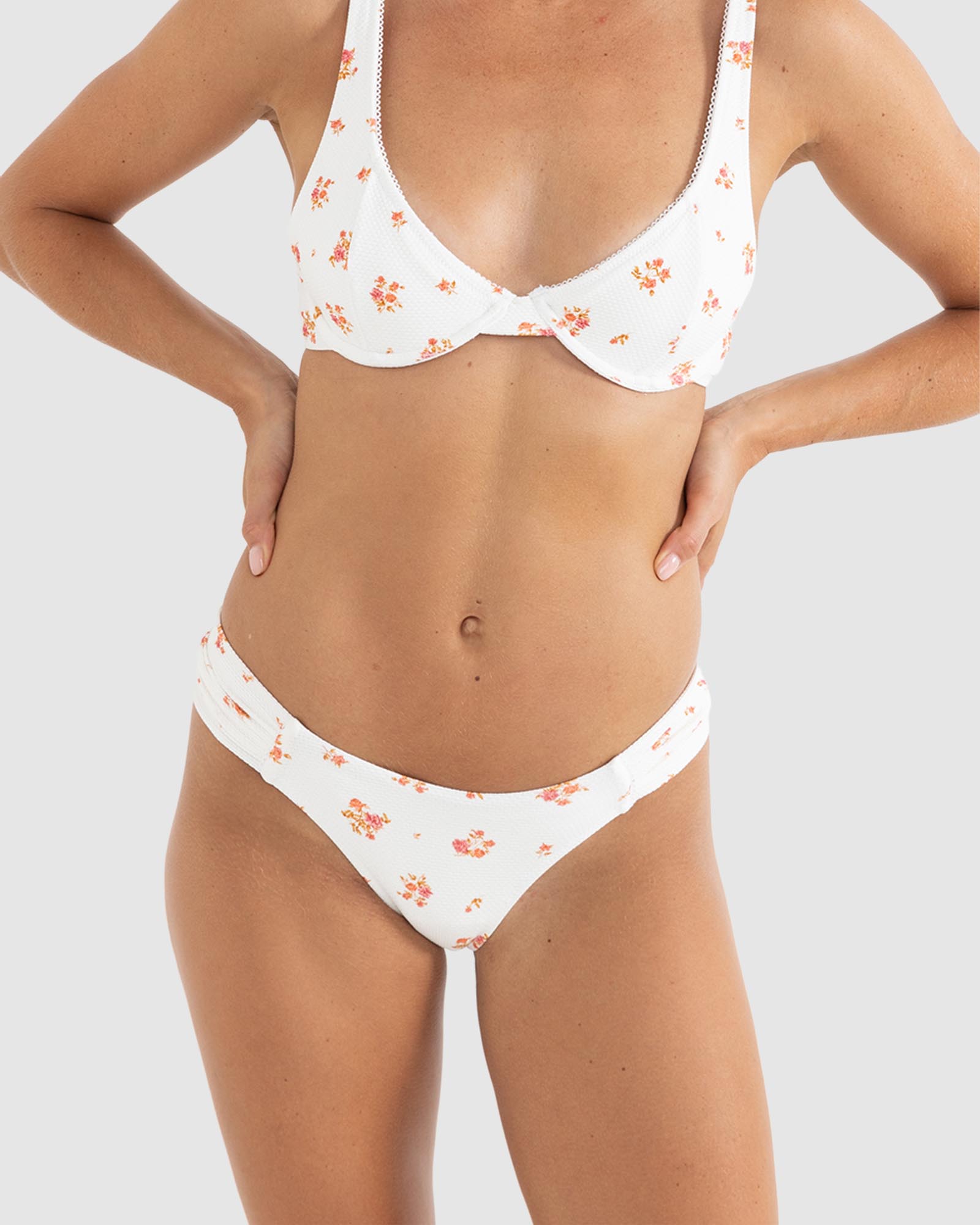Rosie Floral Soft Side Holiday Pants