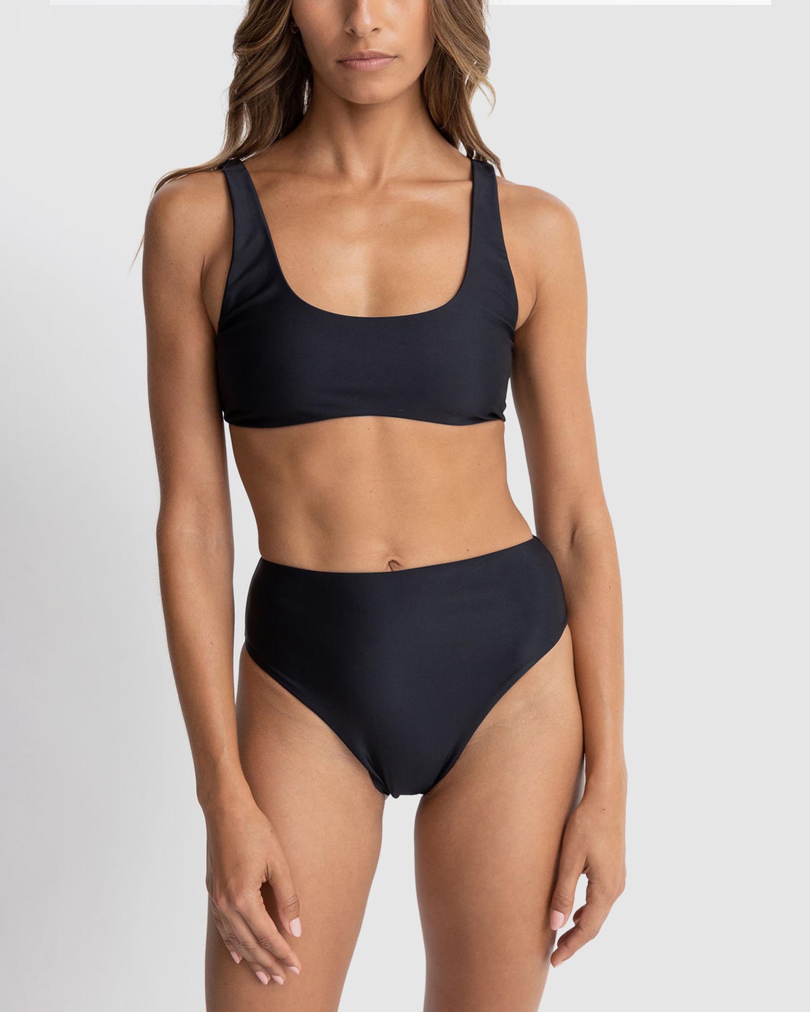Classic Crop Swim Top
