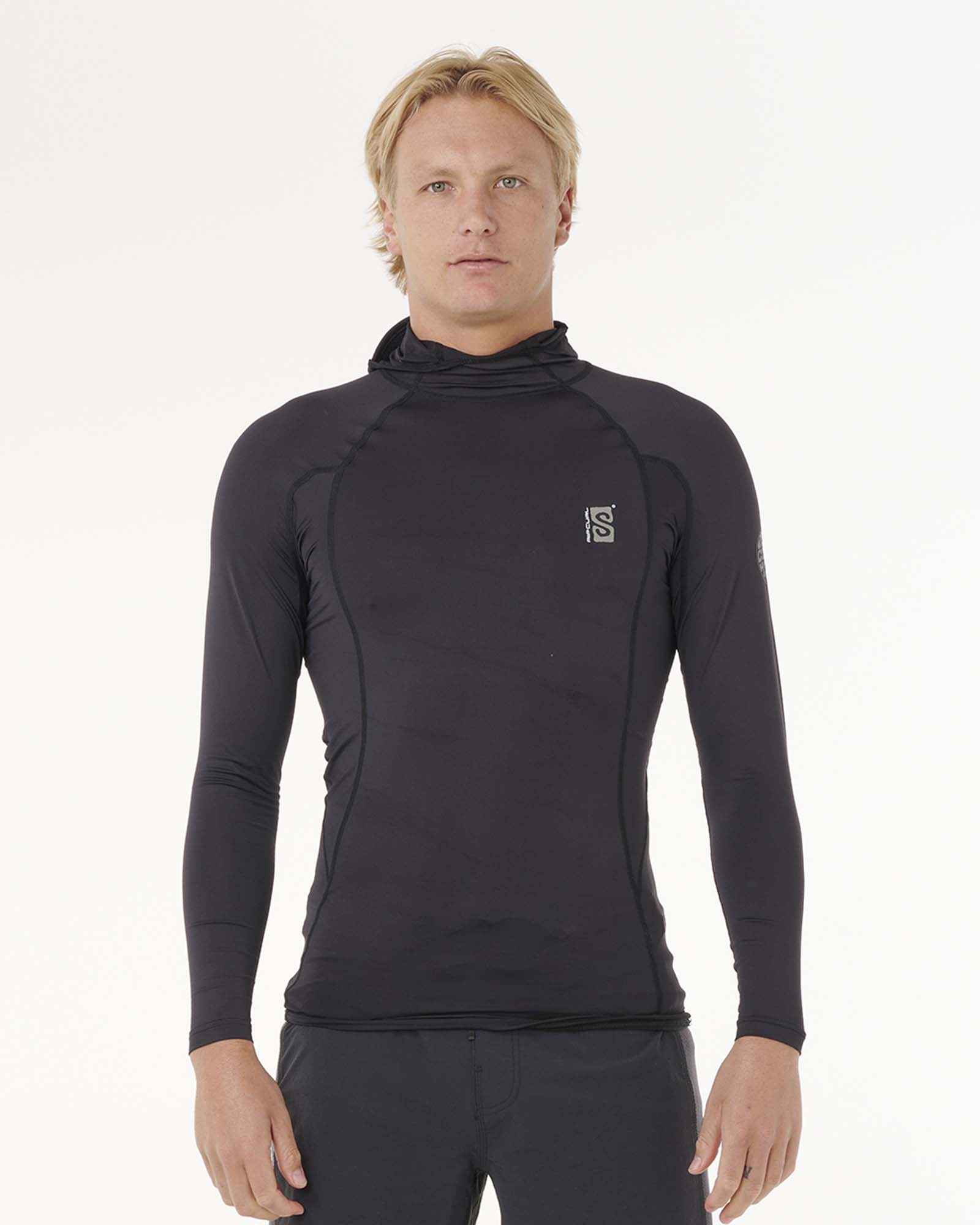 Search UPF50 Performance Hood Long Sleeve Rash Vest