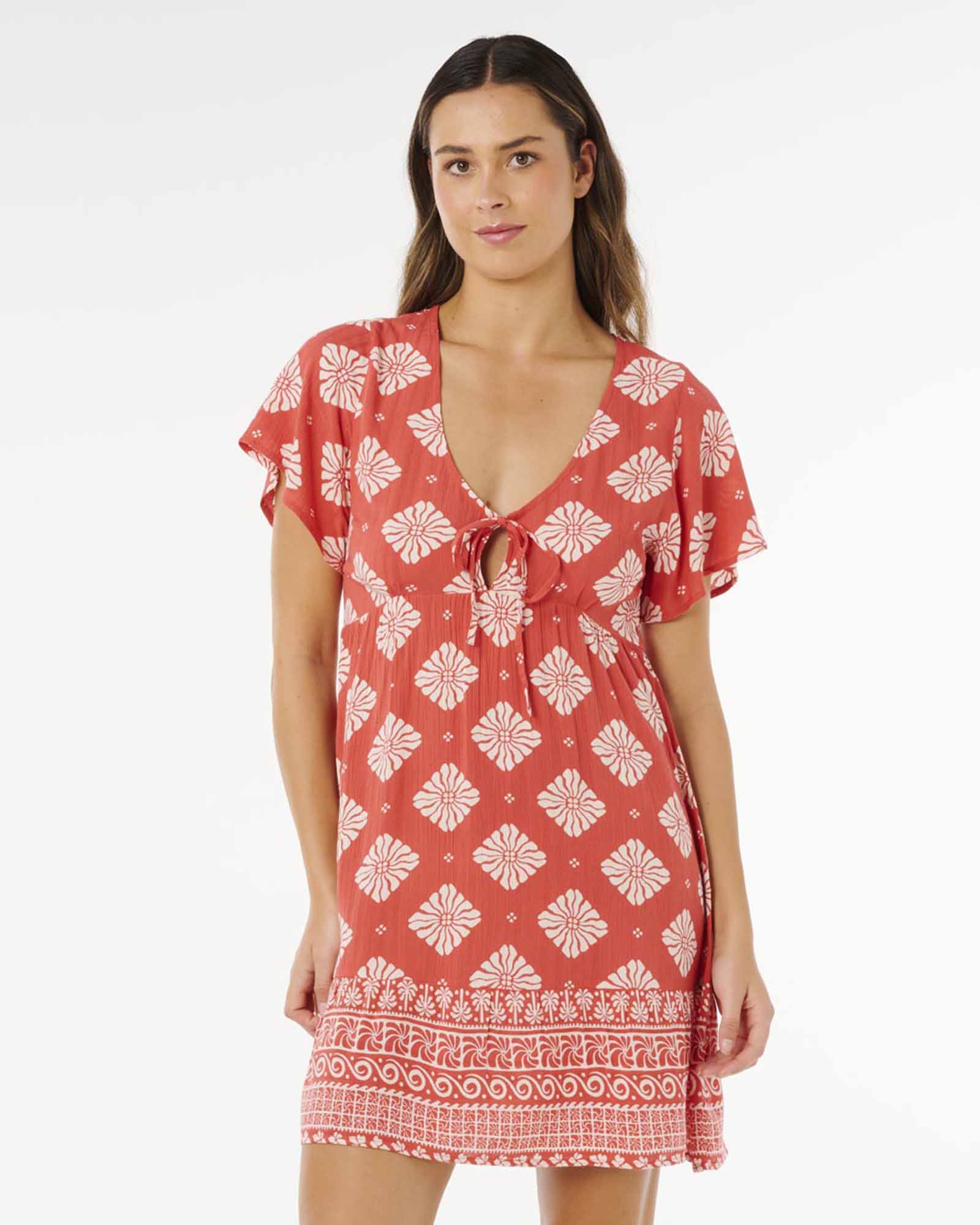 Ventura Tiered Short Sleeve Dress