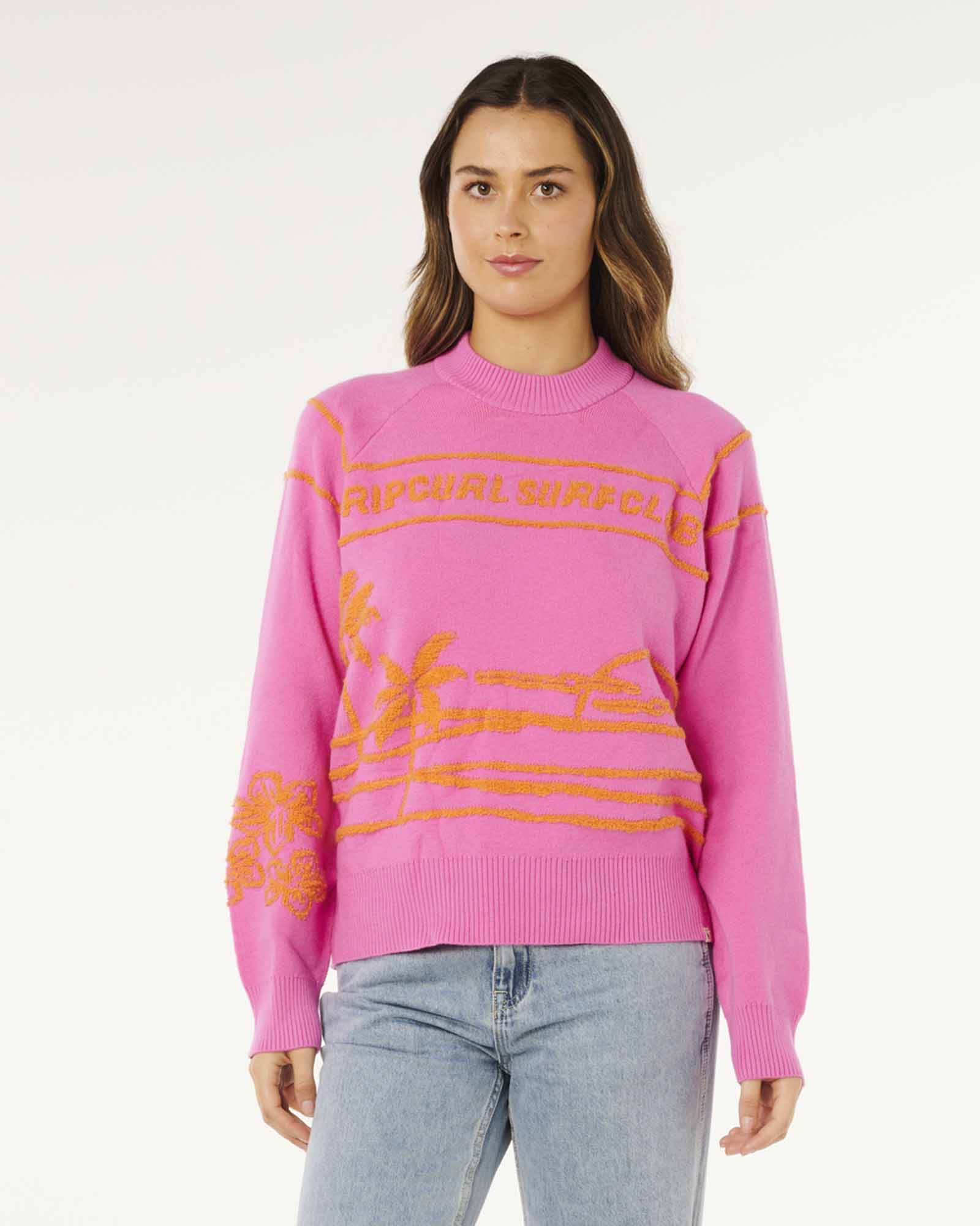 Hotel Malibu Jacquard Crew