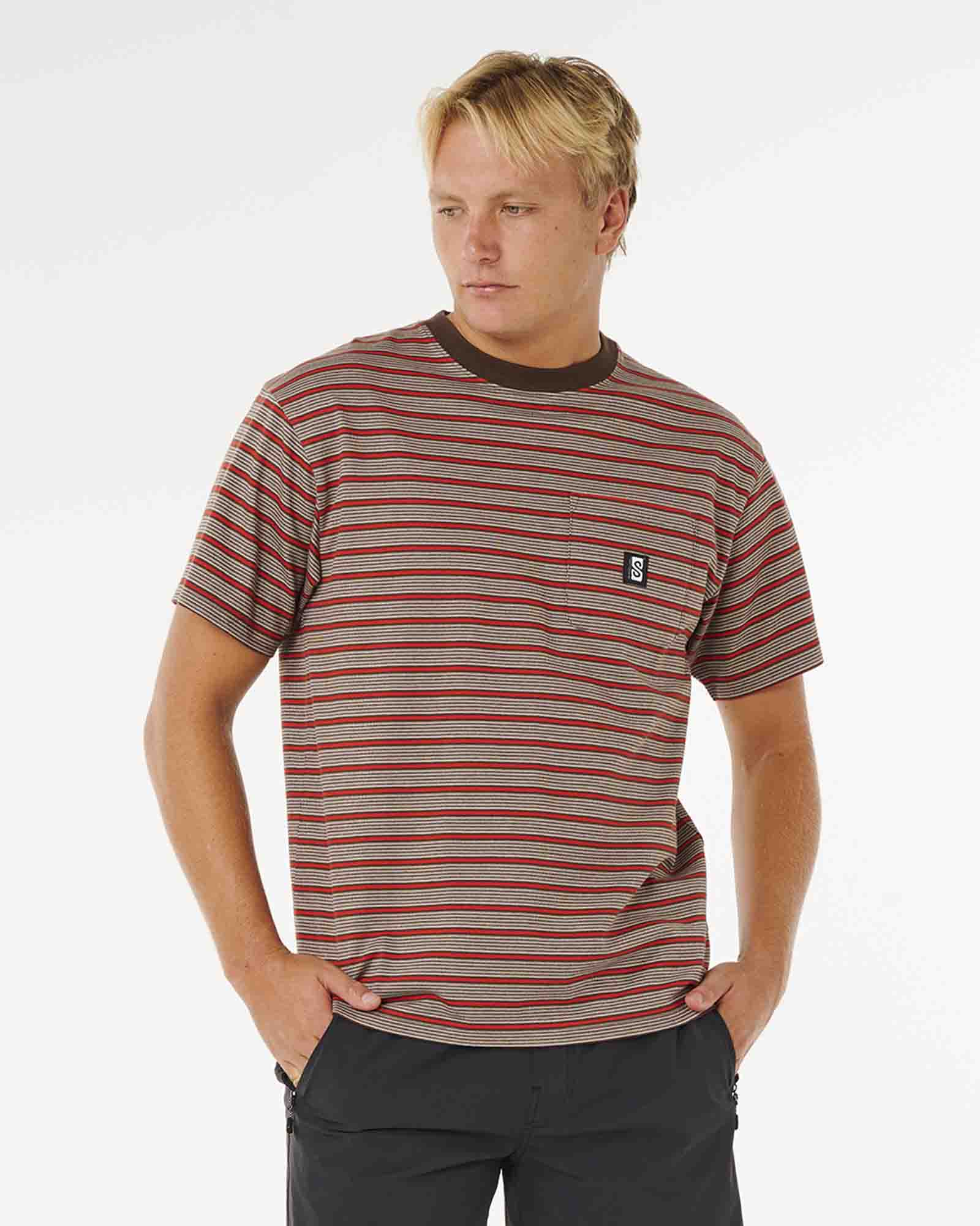 Search Stripe Tee