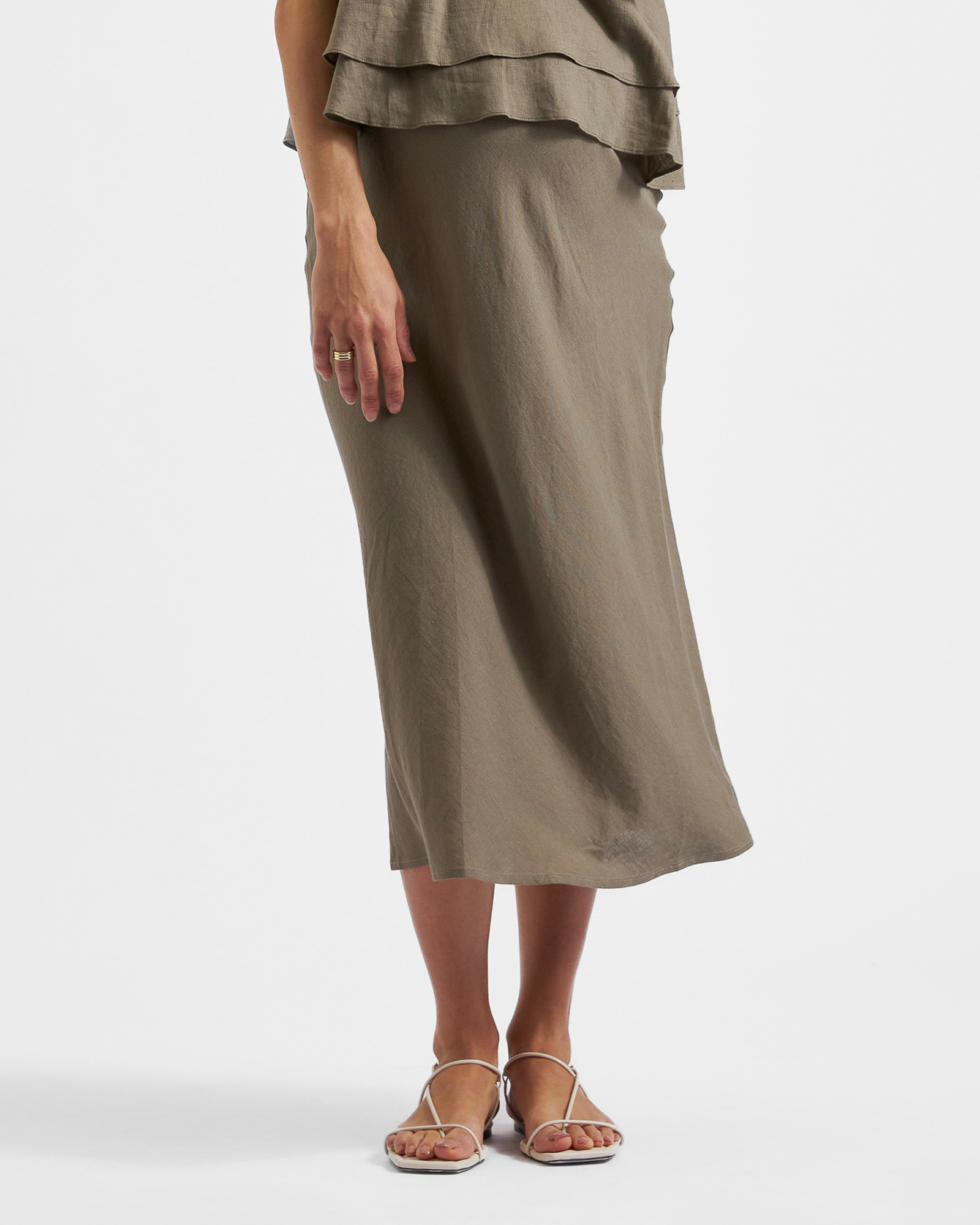 Debbie Linen Skirt