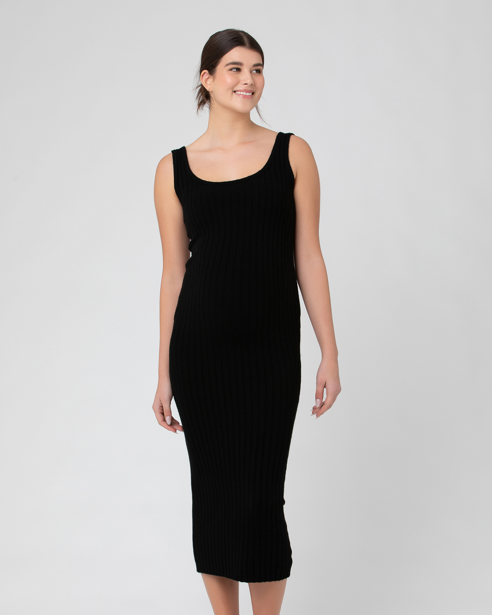 Faye Rib Knit Dress