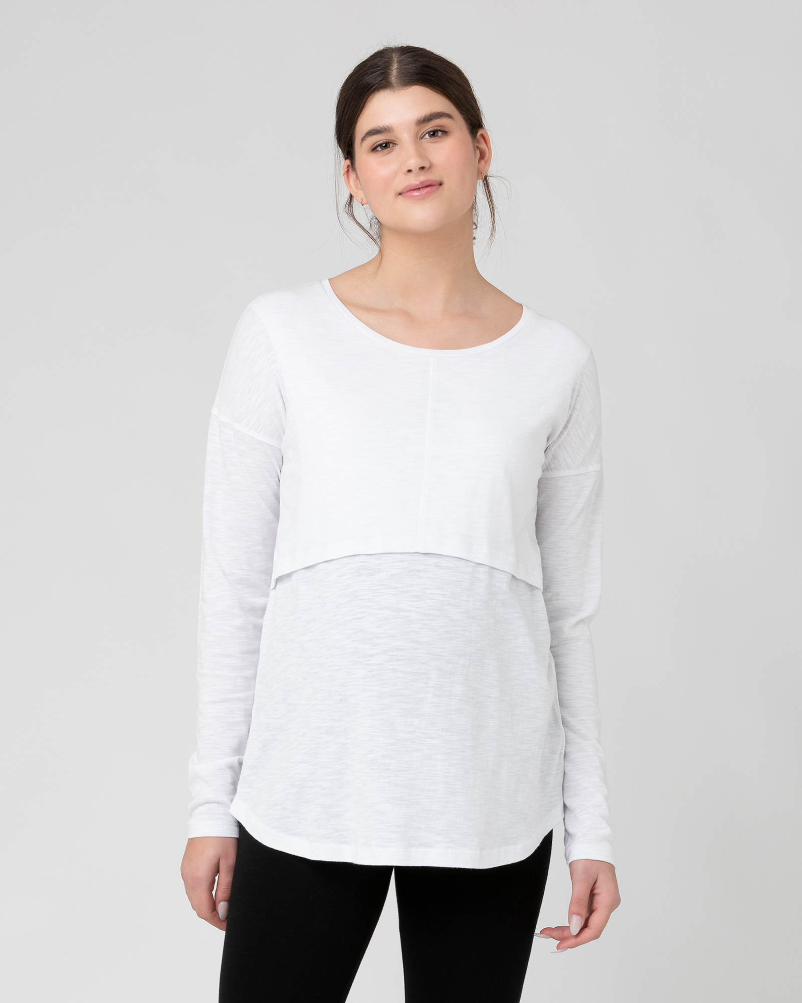 Richie Long Sleeve Nursing Tee