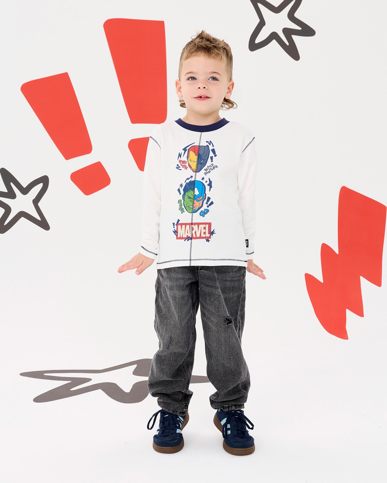 Marvel LS Tee ICONIC EXCLUSIVE- Kids-Teens