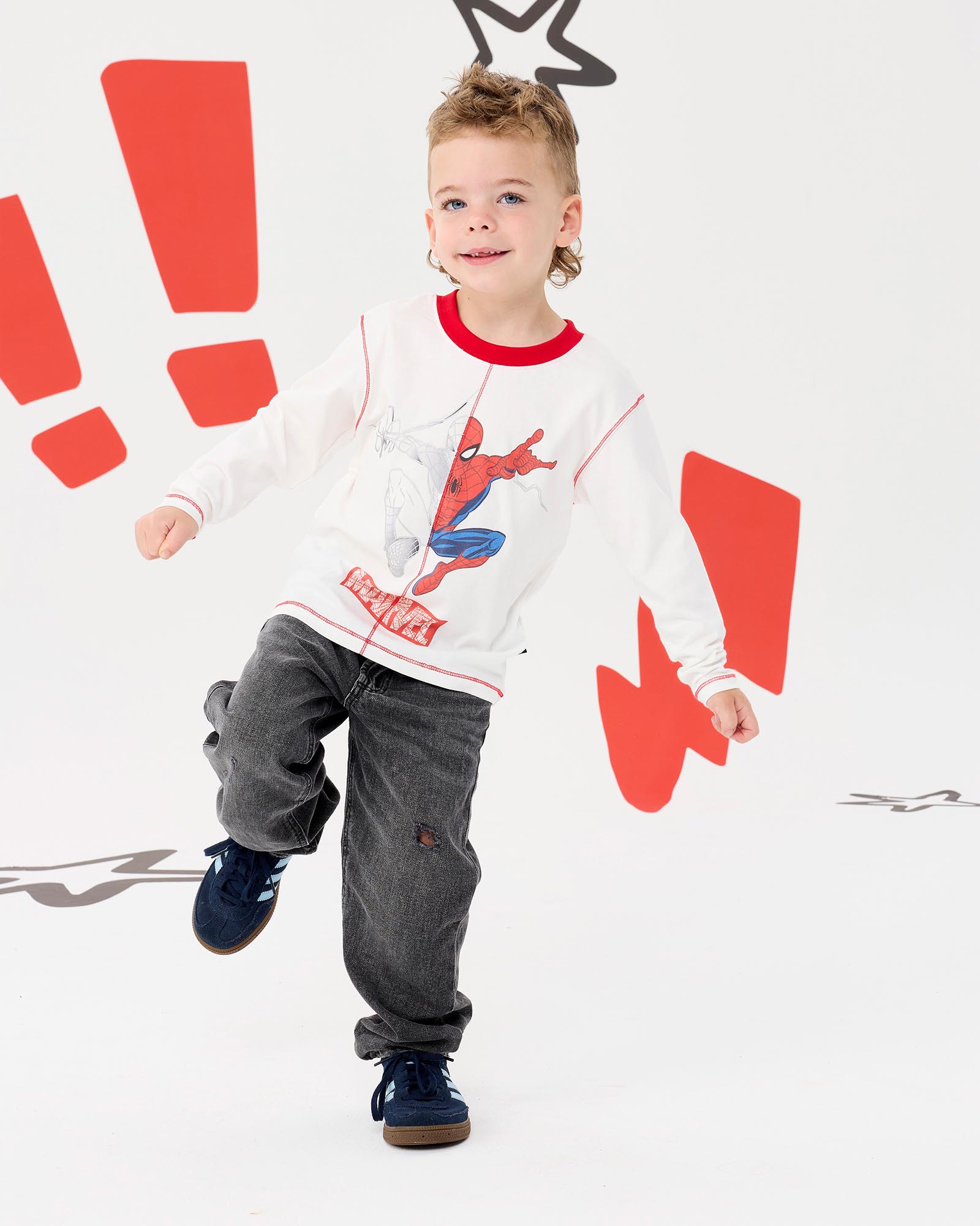 Spiderman LS Tee ICONIC EXCLUSIVE - Kids-Teens