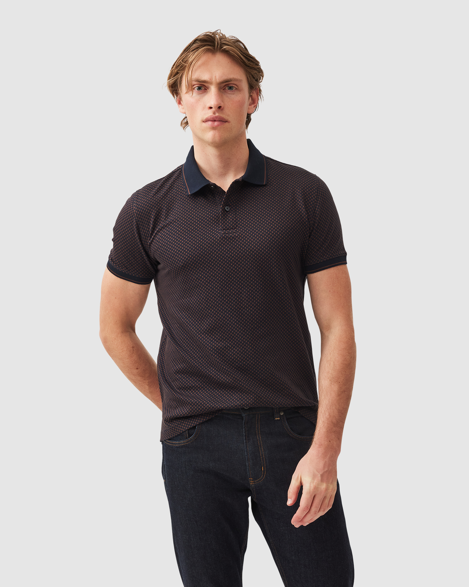 Lynden Short Sleave Sports Fit Polo