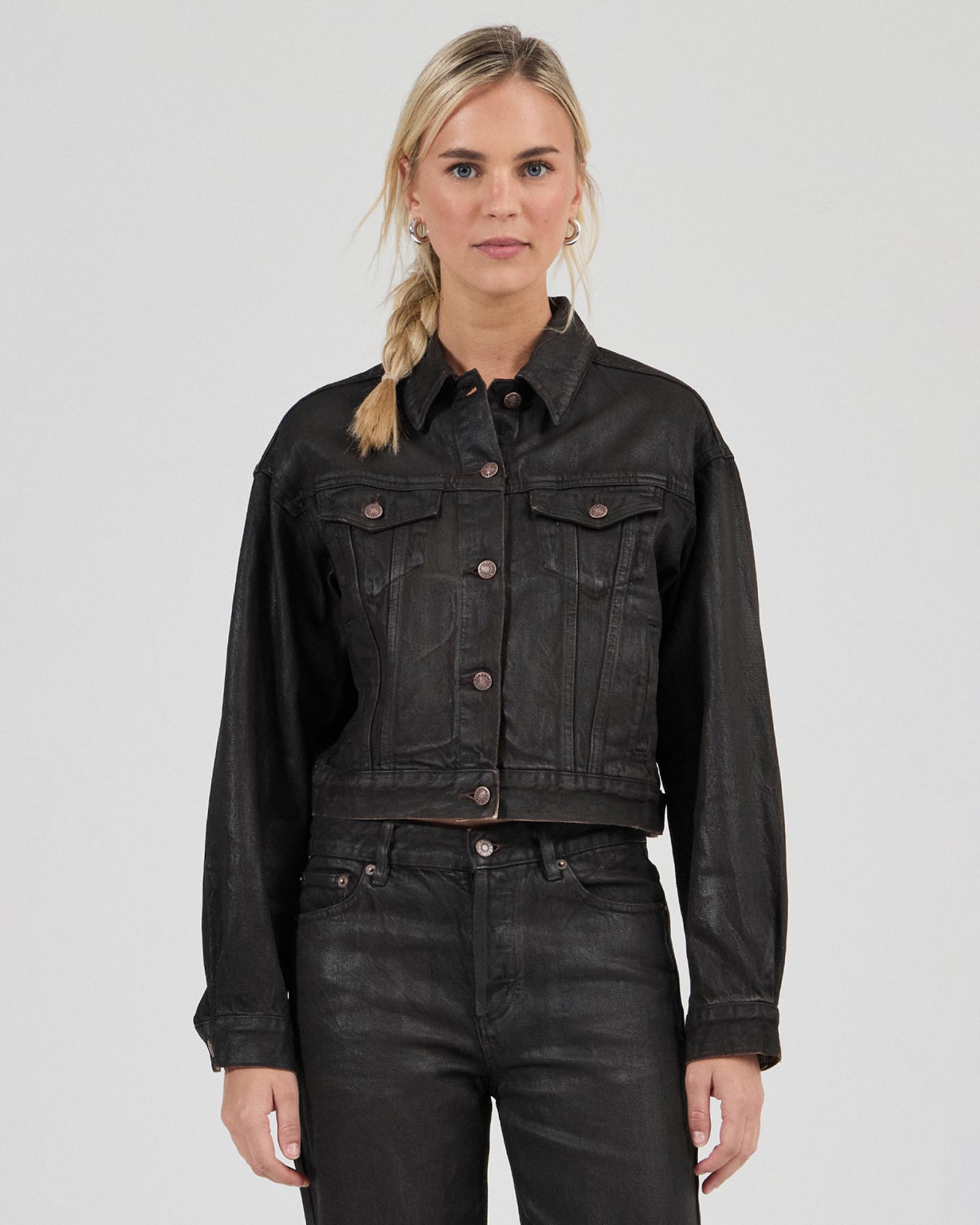 Cropped Denim Jacket