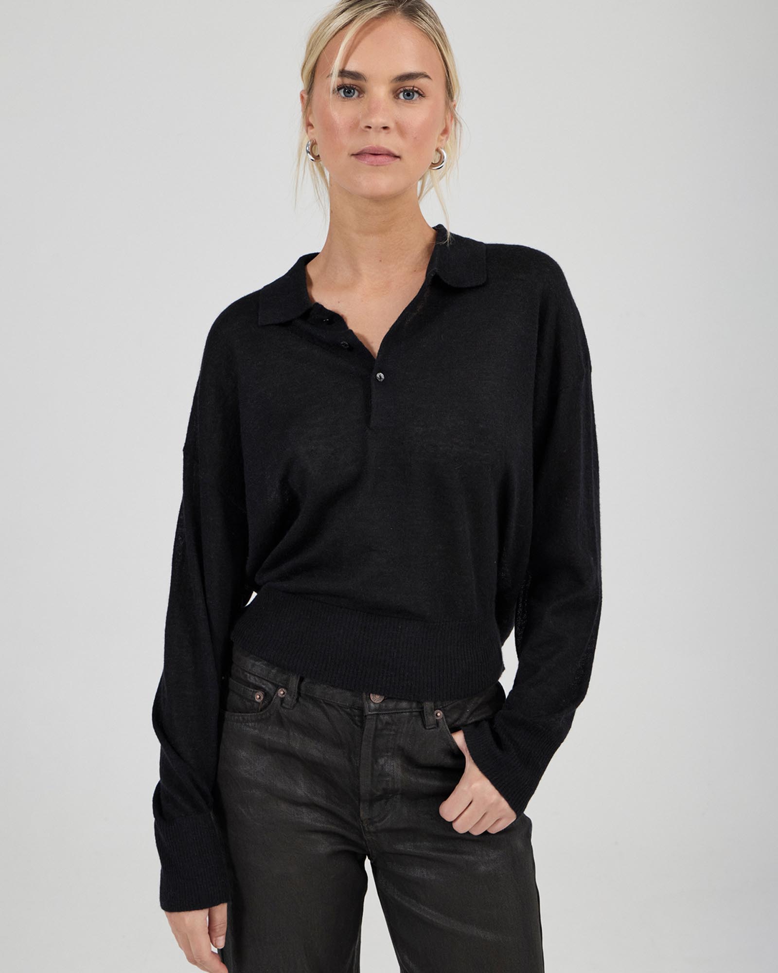Amelie Knit Polo