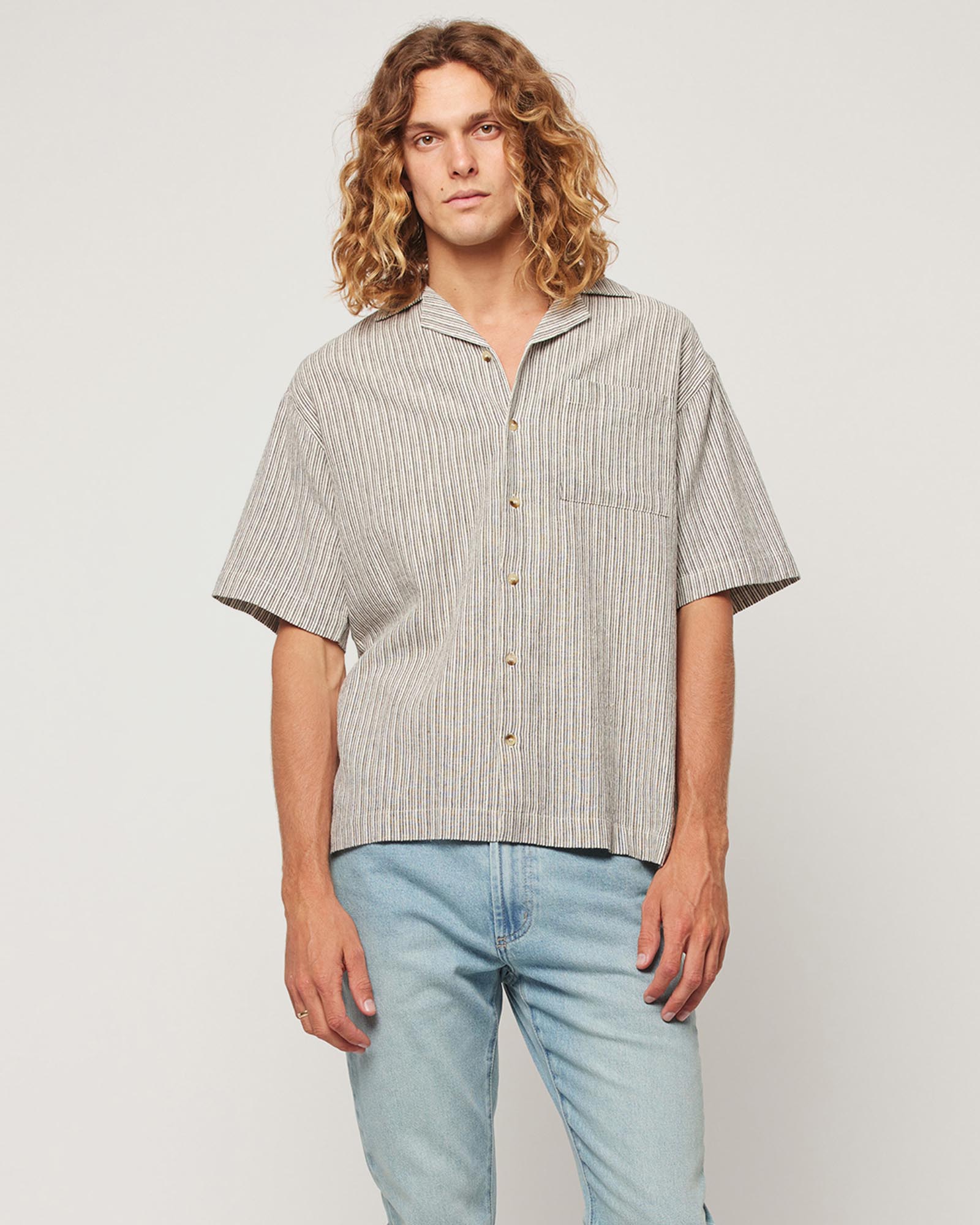 Earth Stripe Bowler Shirt