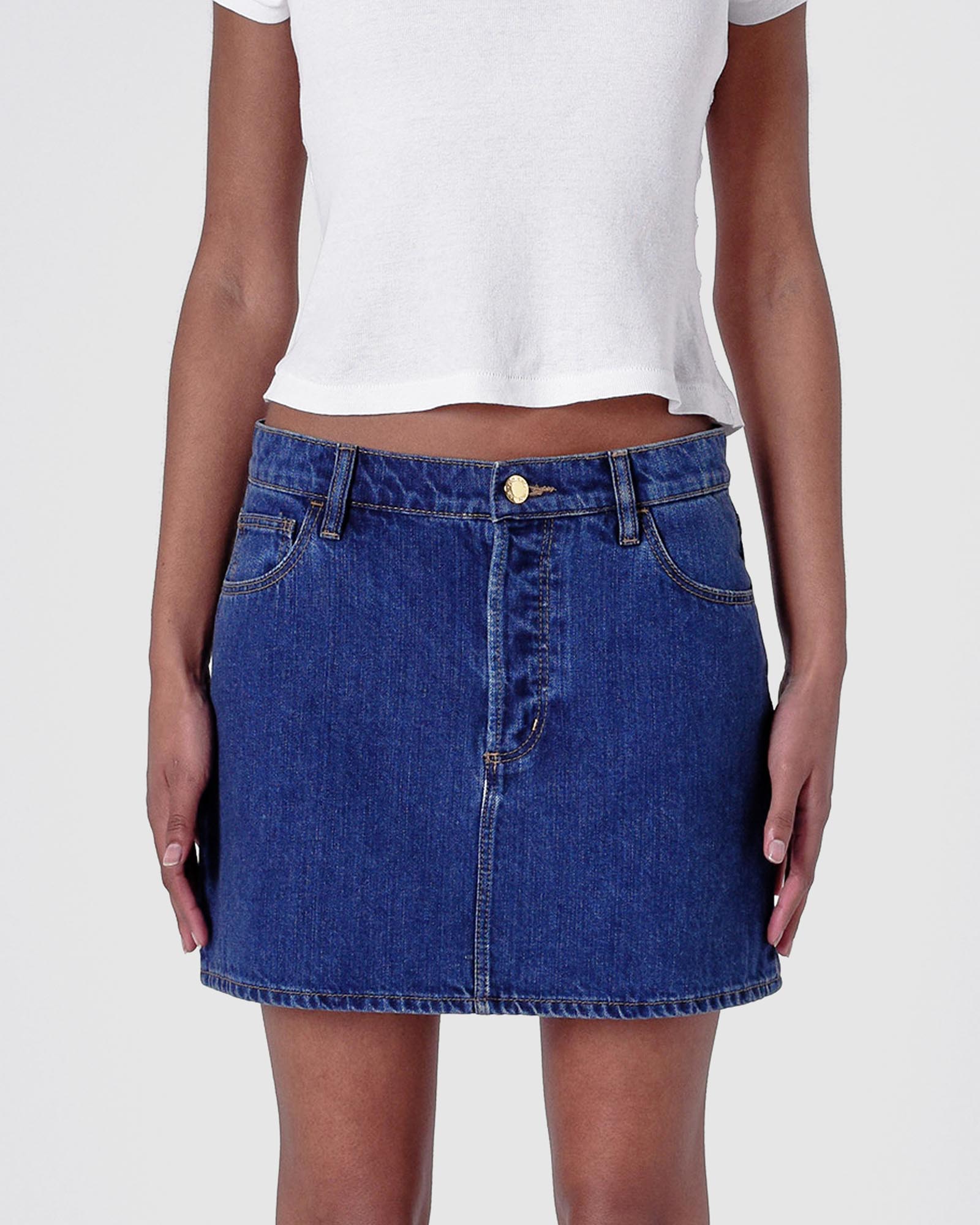 90s Relaxed Mini Skirt