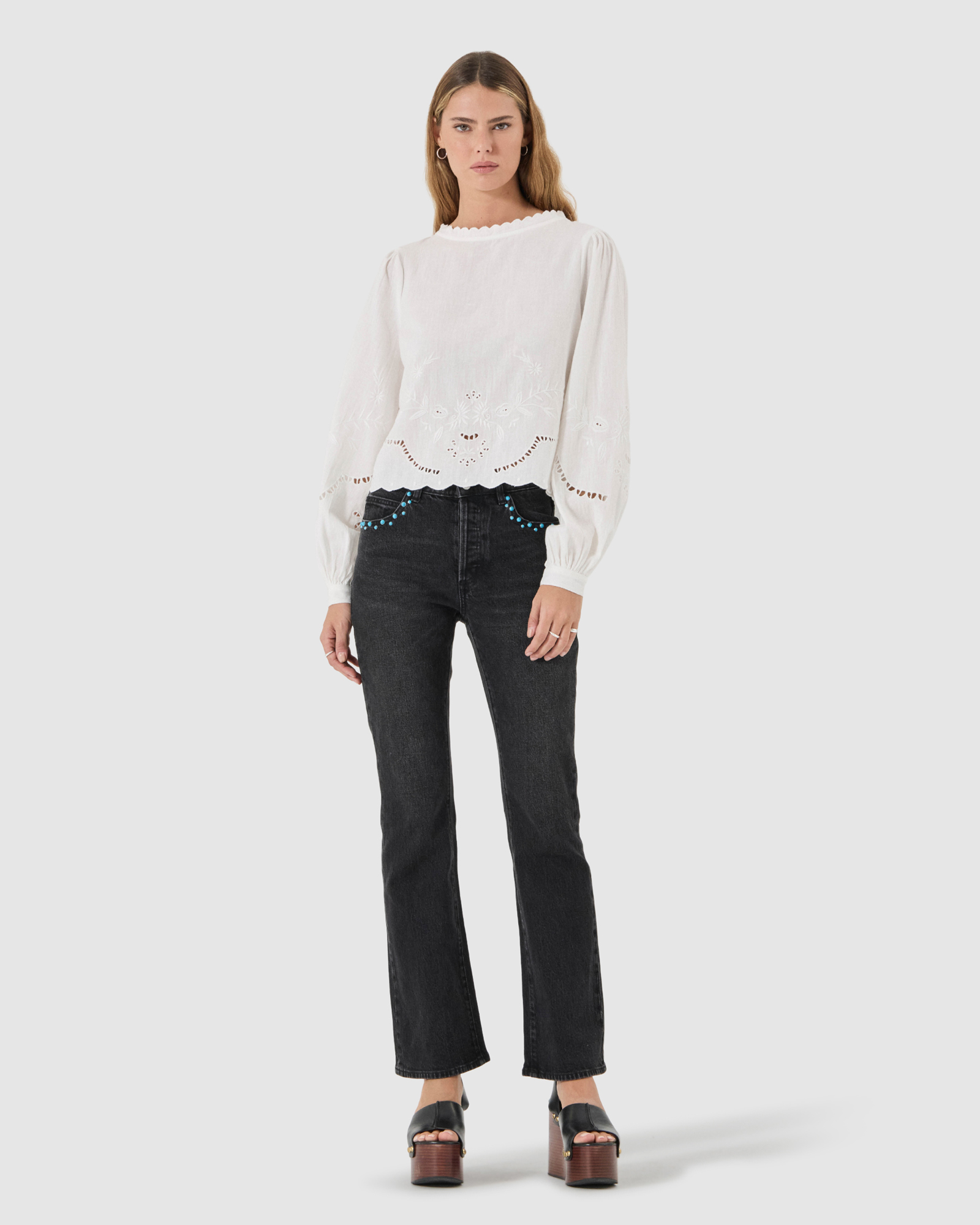 Midtown Boot Jean - Black Rock Gem