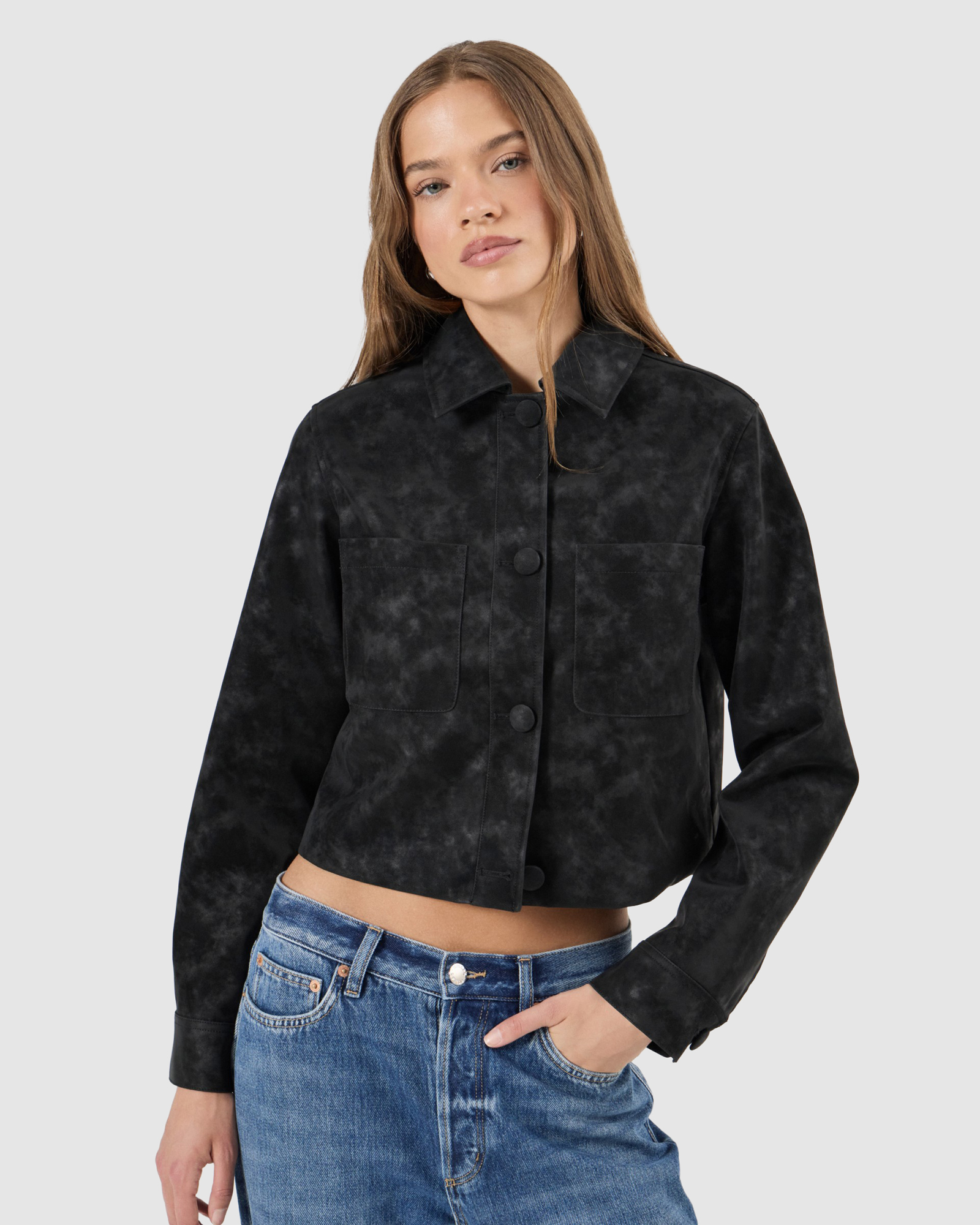 Louise Suede Jacket