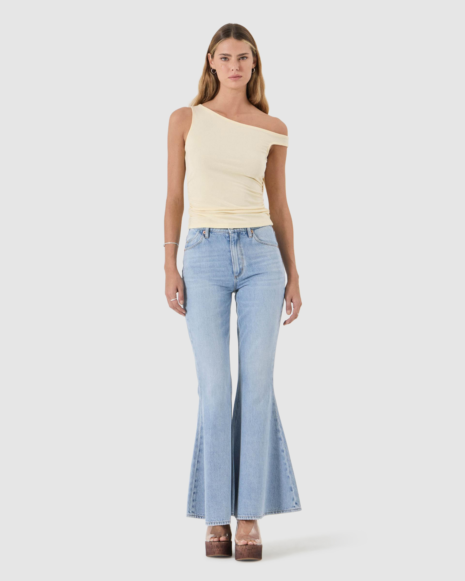 Uptown Flare Jean - Bowery Vintage