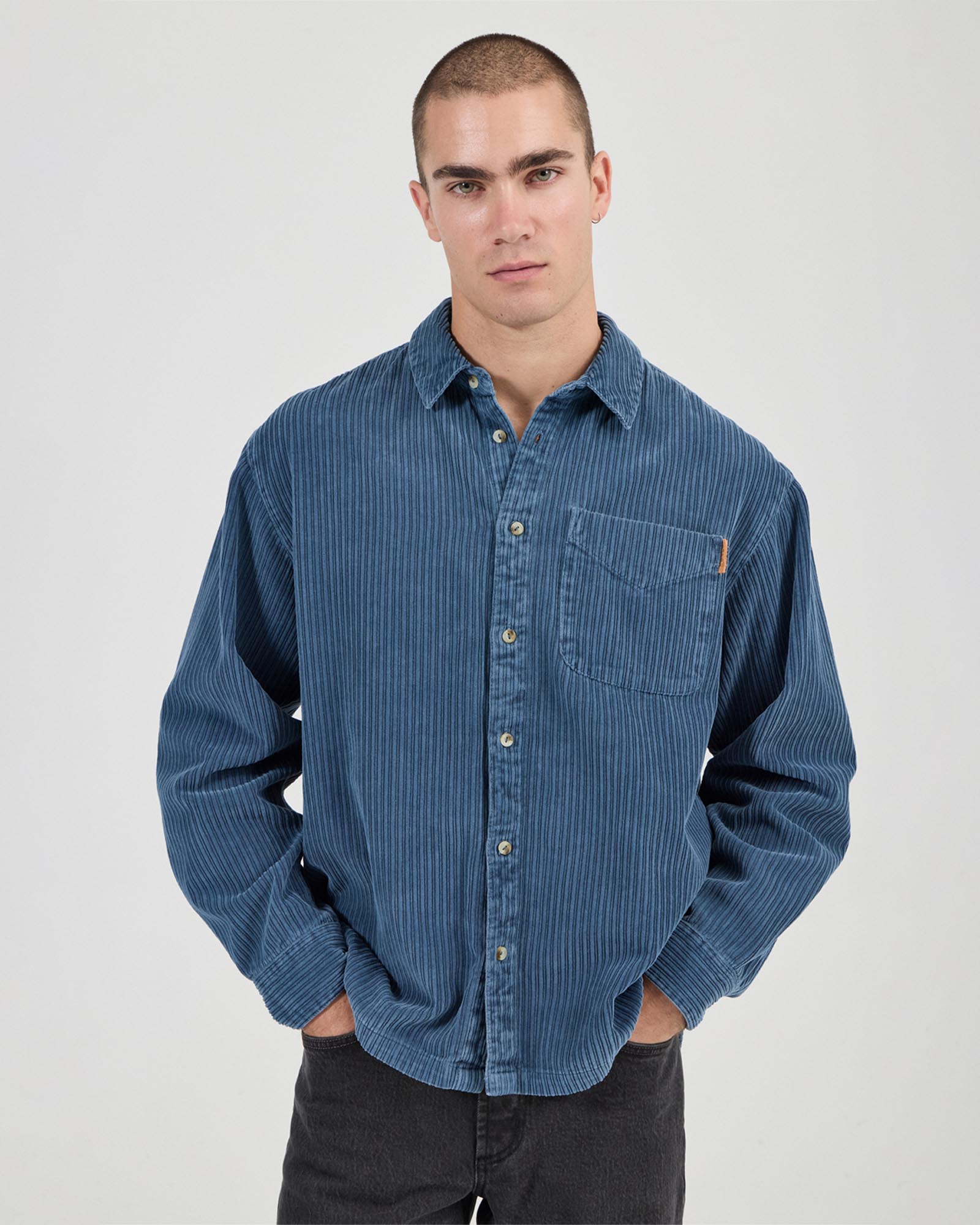 Campus Chunky Cord LS Shirt