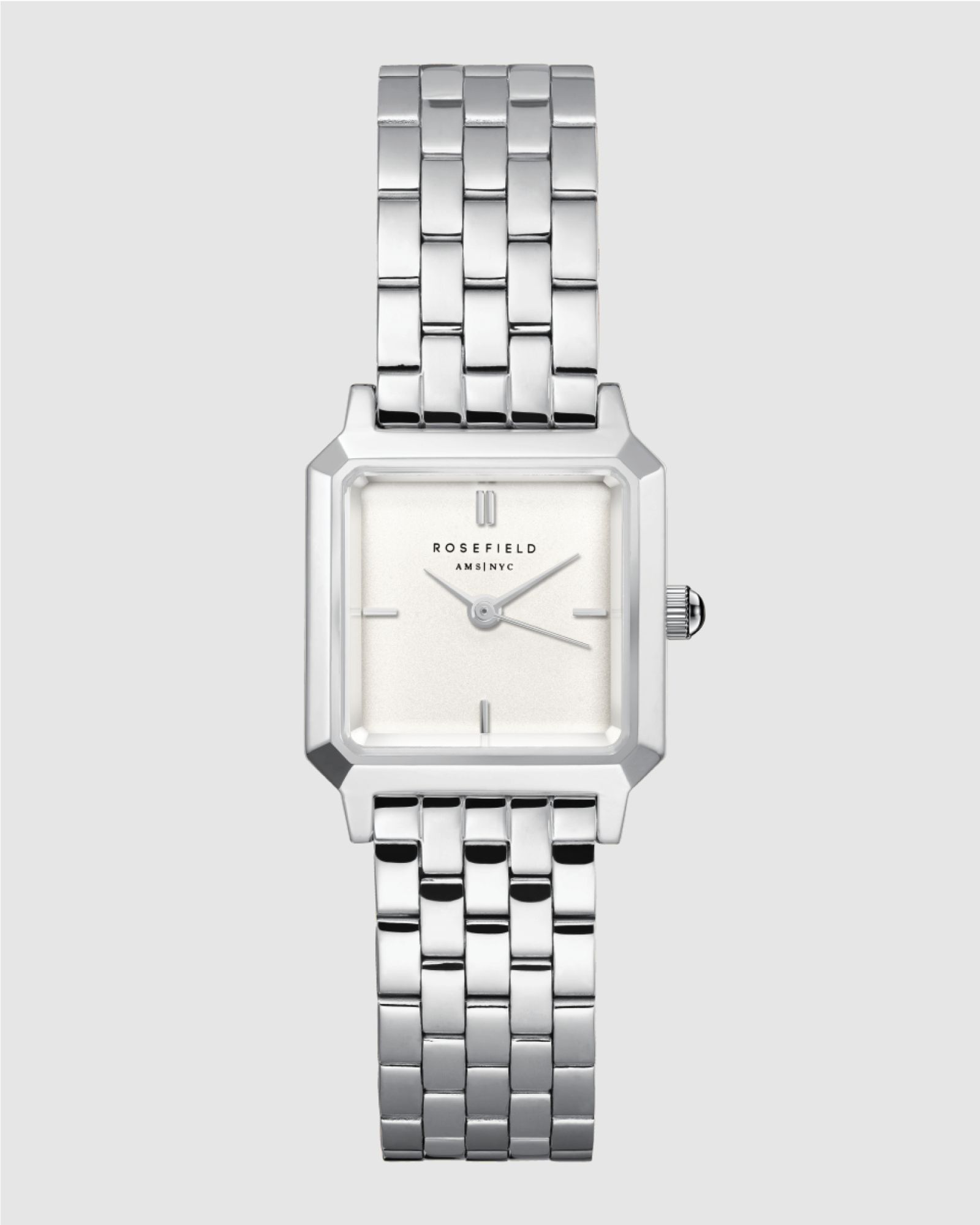 The Boxelle 24.5mm Silver-Tone Bracelet Watch
