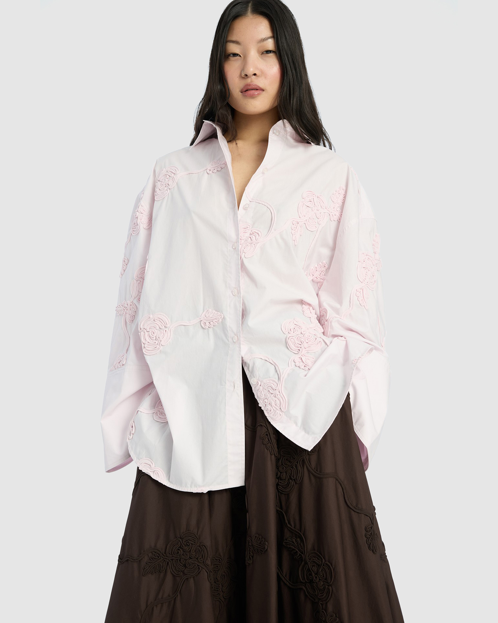 Flower Oversized Shirt