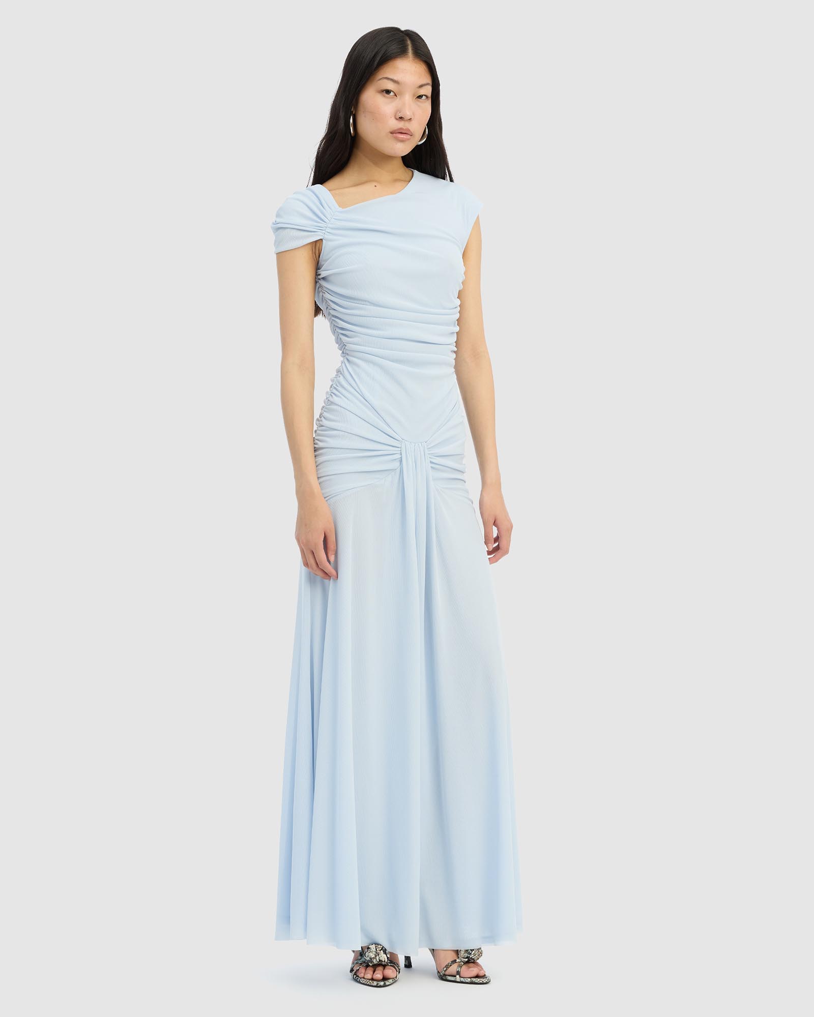 Maxi Asymmetric Dress