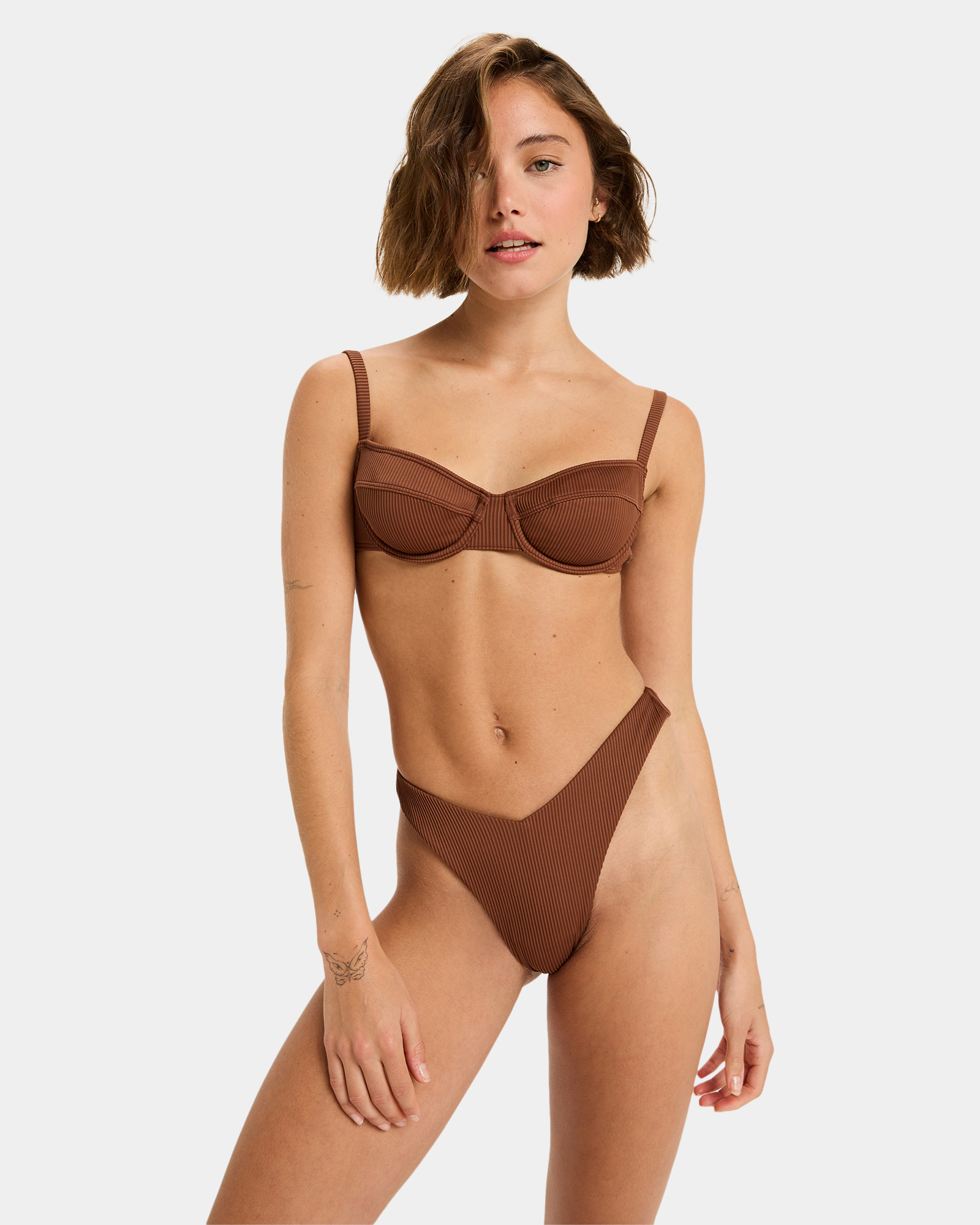 Womens Rib Roxy Love Bikini Bottom