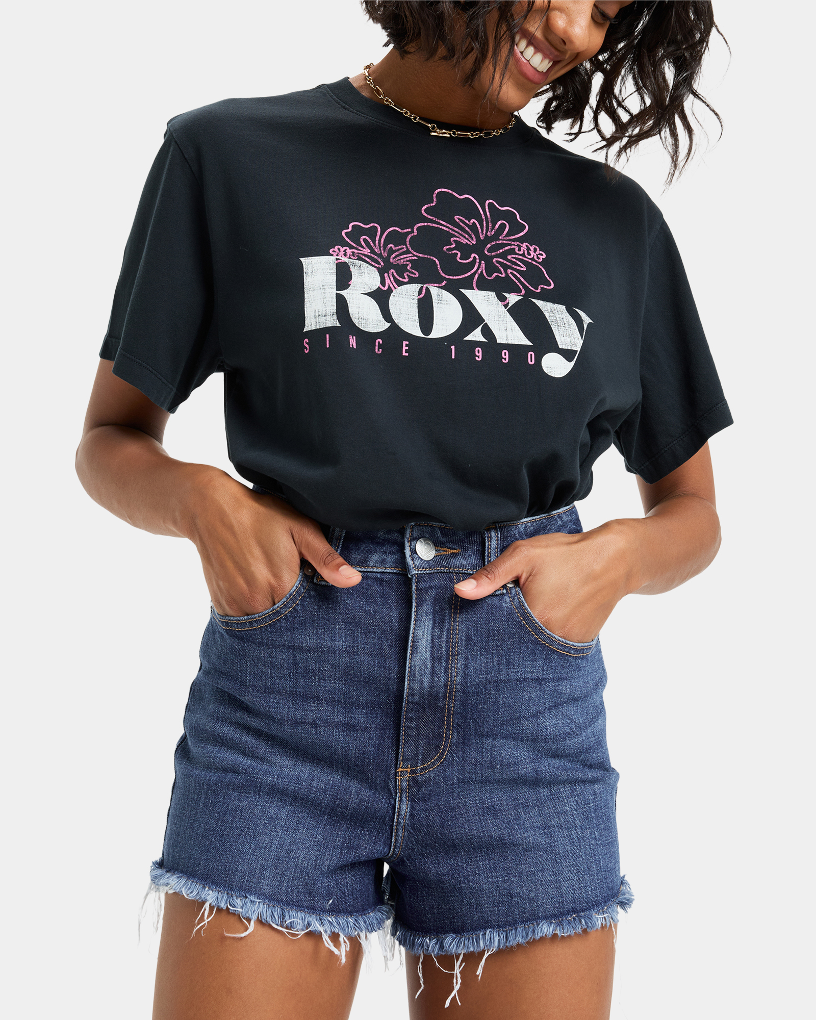 Womens Eva Denim Shorts