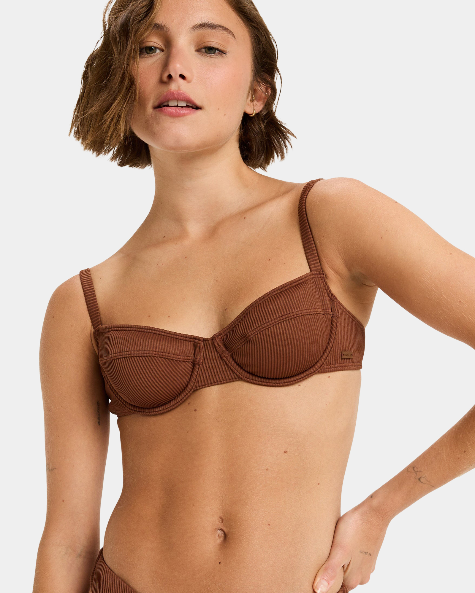 Womens Rozy Love The Queen Bikini Top