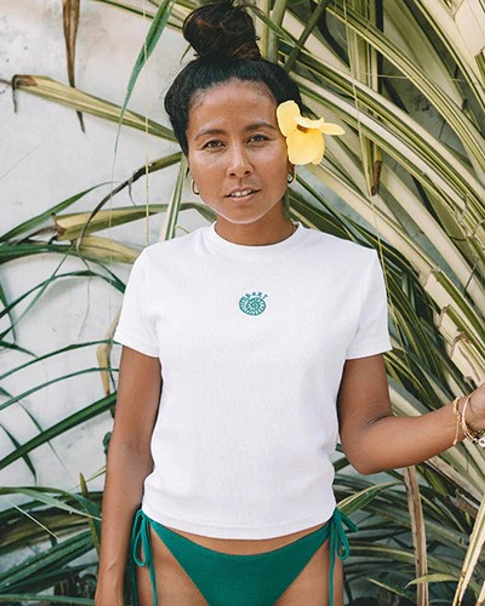 Womens Oasis Baby Rib T-Shirt