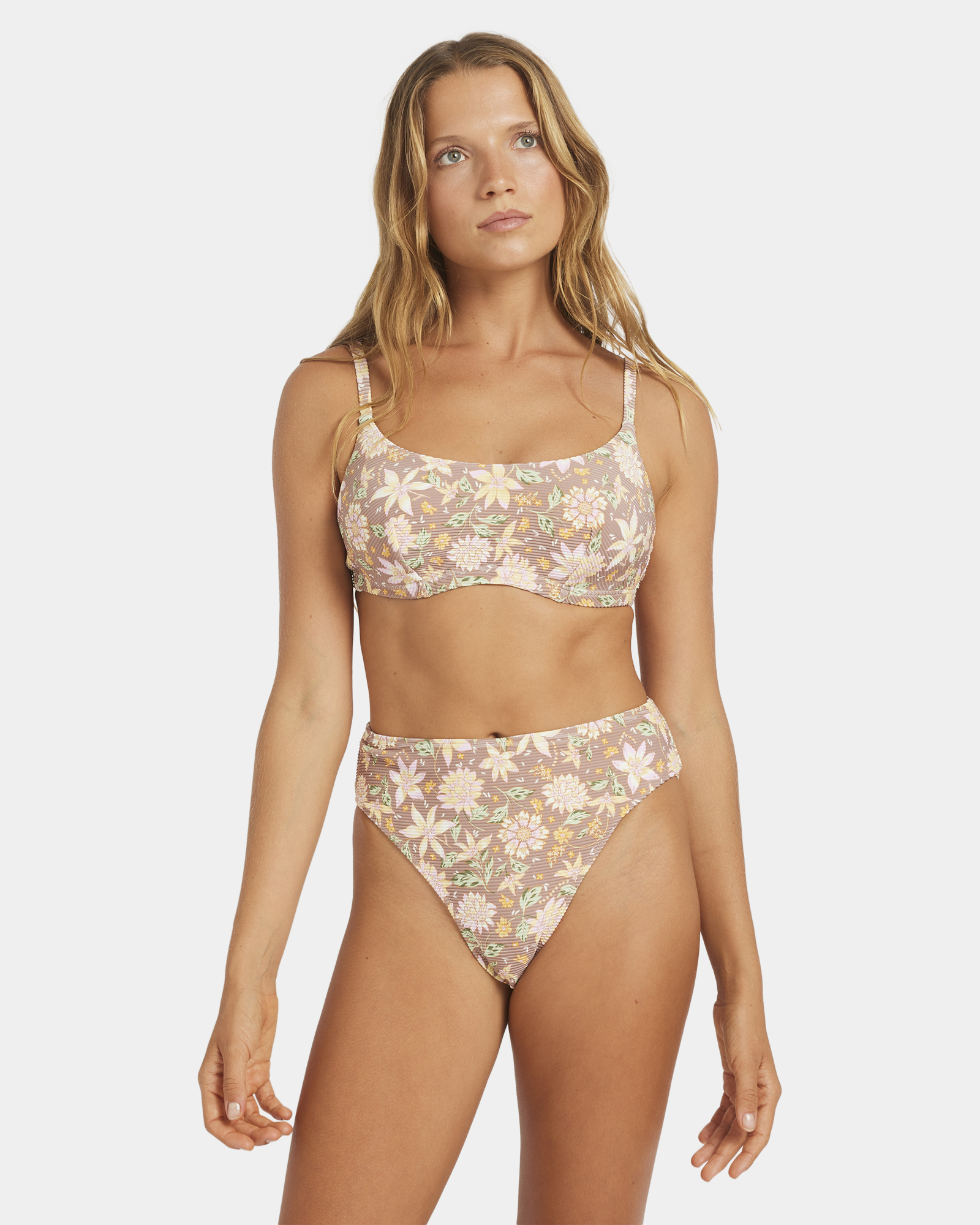 Womens Garland D Cup Bralette Bikini Top