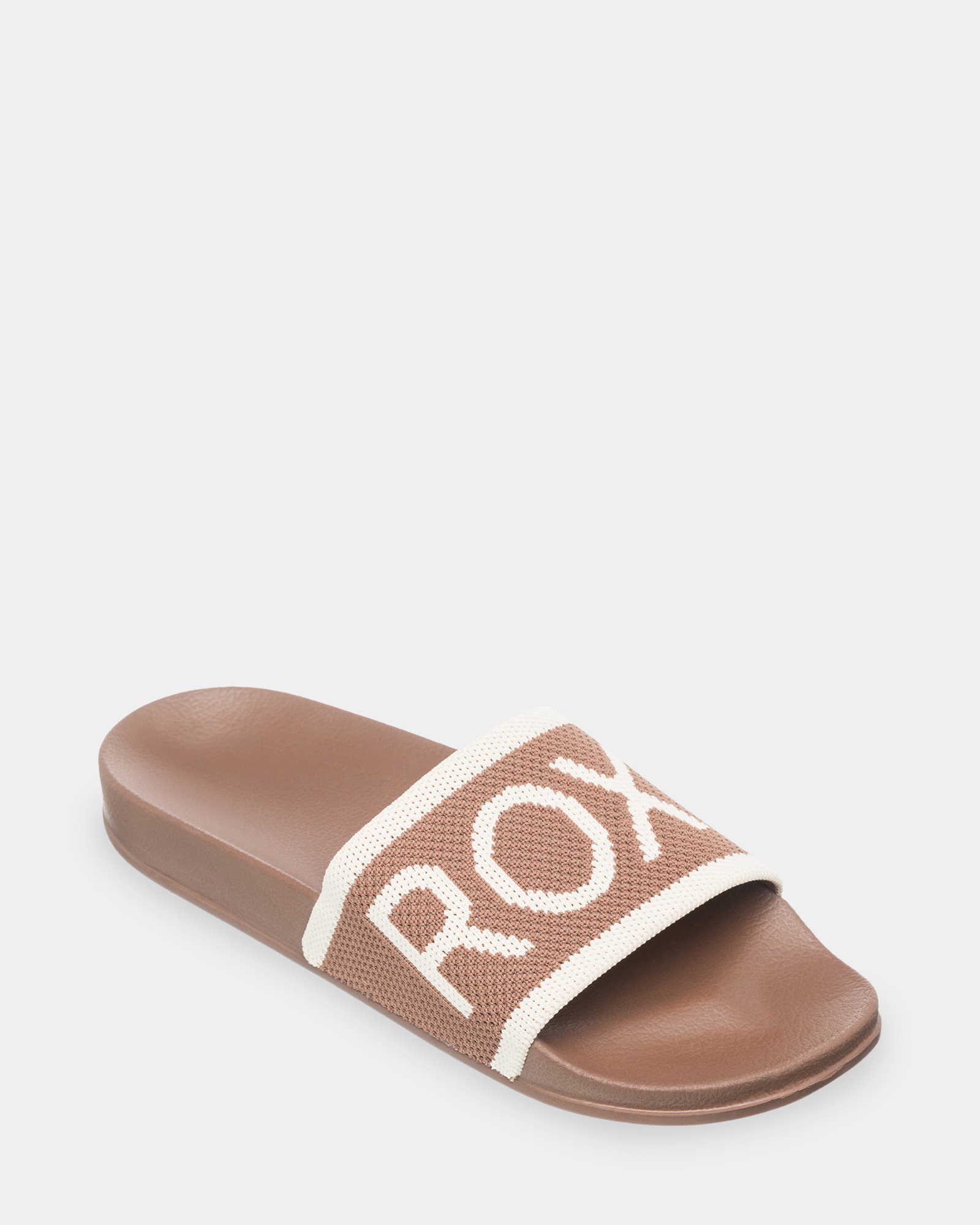 Womens Slippy Knit Slides