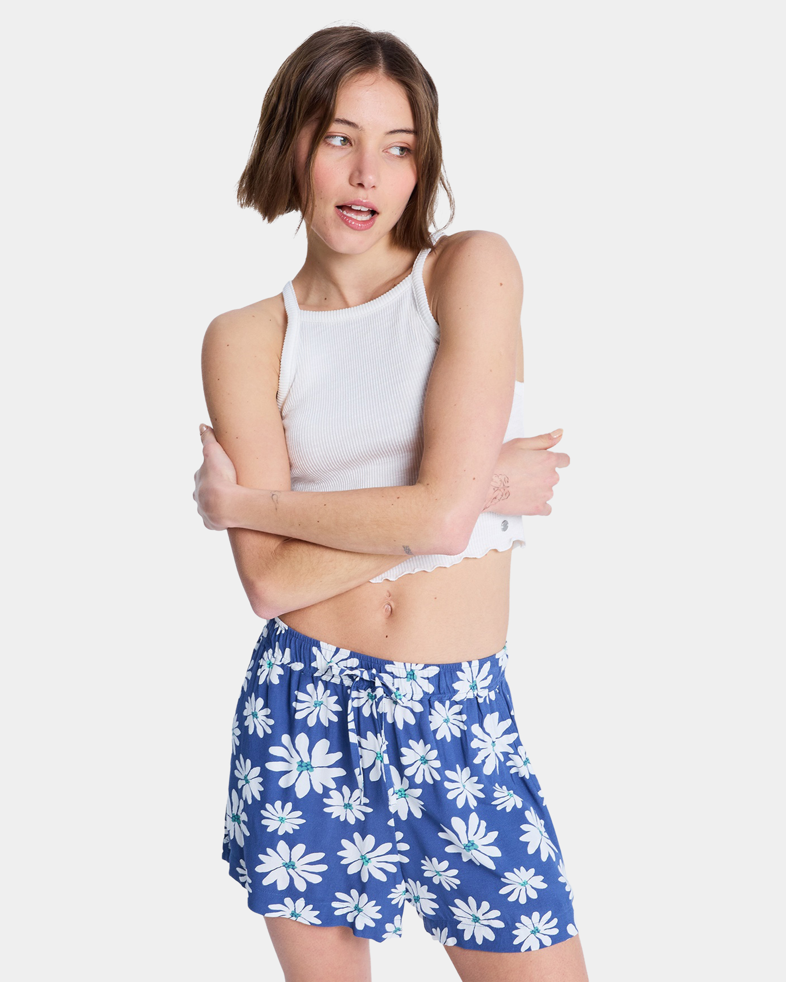 Womens Lekeito Break High Beach Shorts