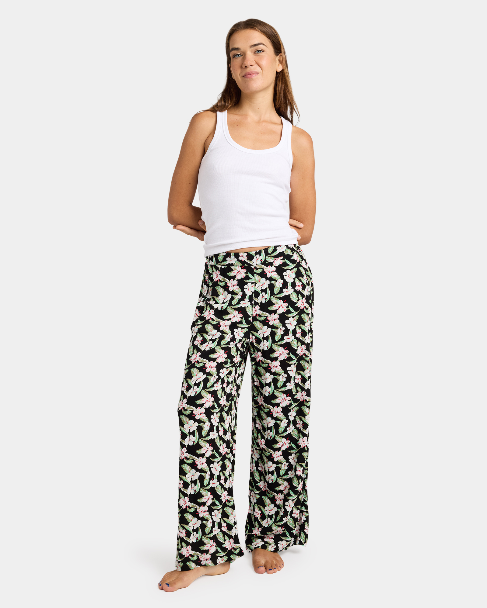 Womens Midnight Avenue Crepe Pants