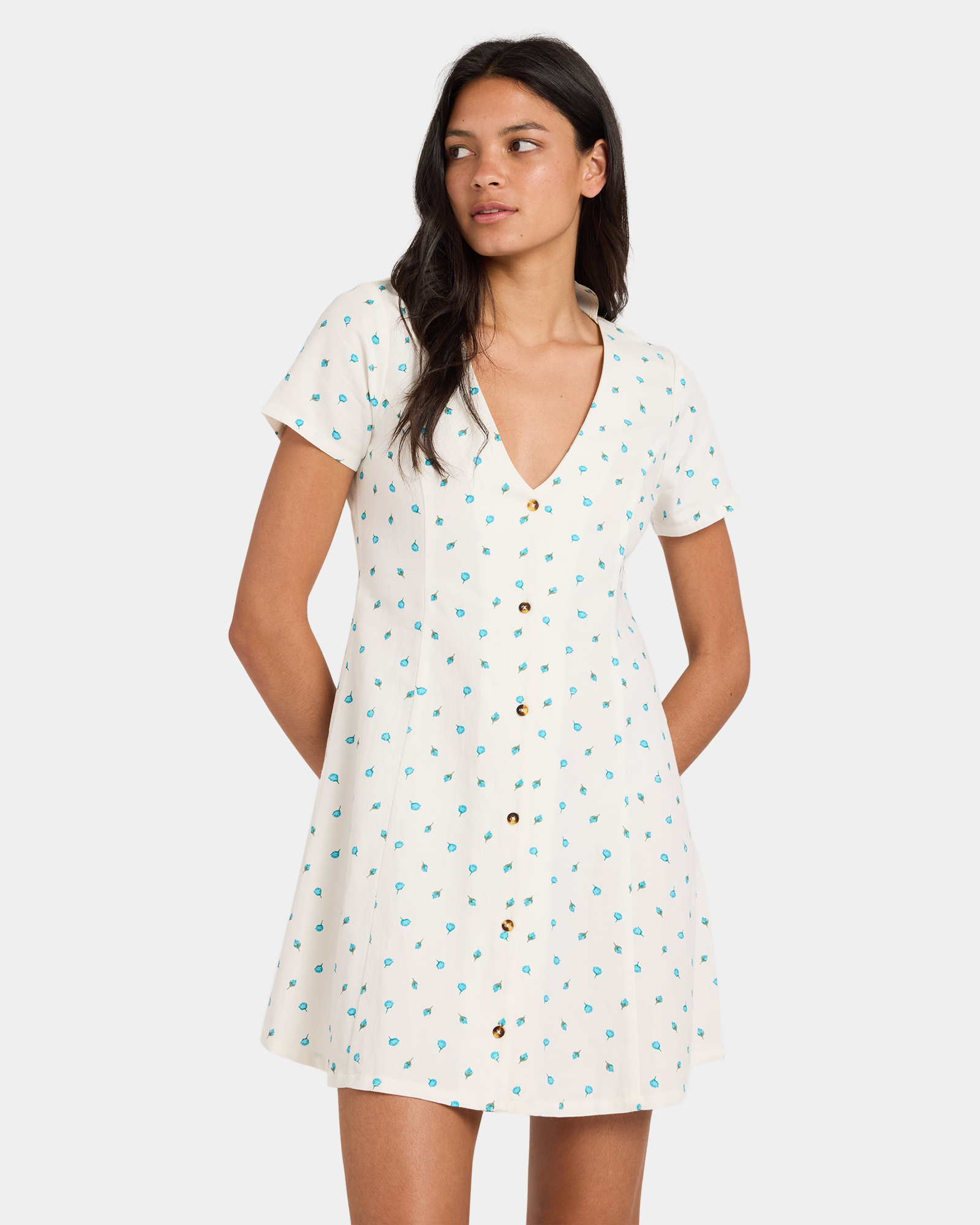 Womens Ruse Bud Mini Dress
