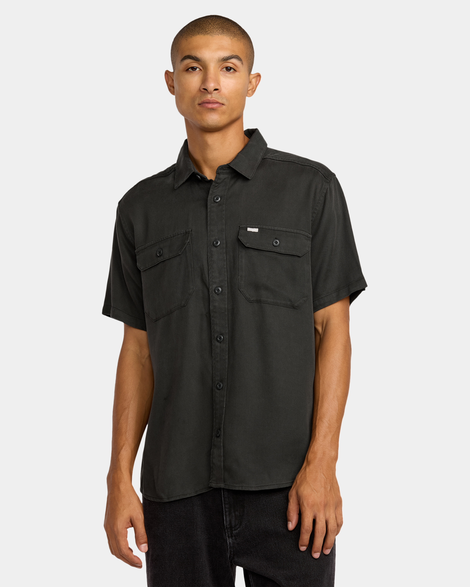 Mens Vacancy Utility Short Sleeve Shirt