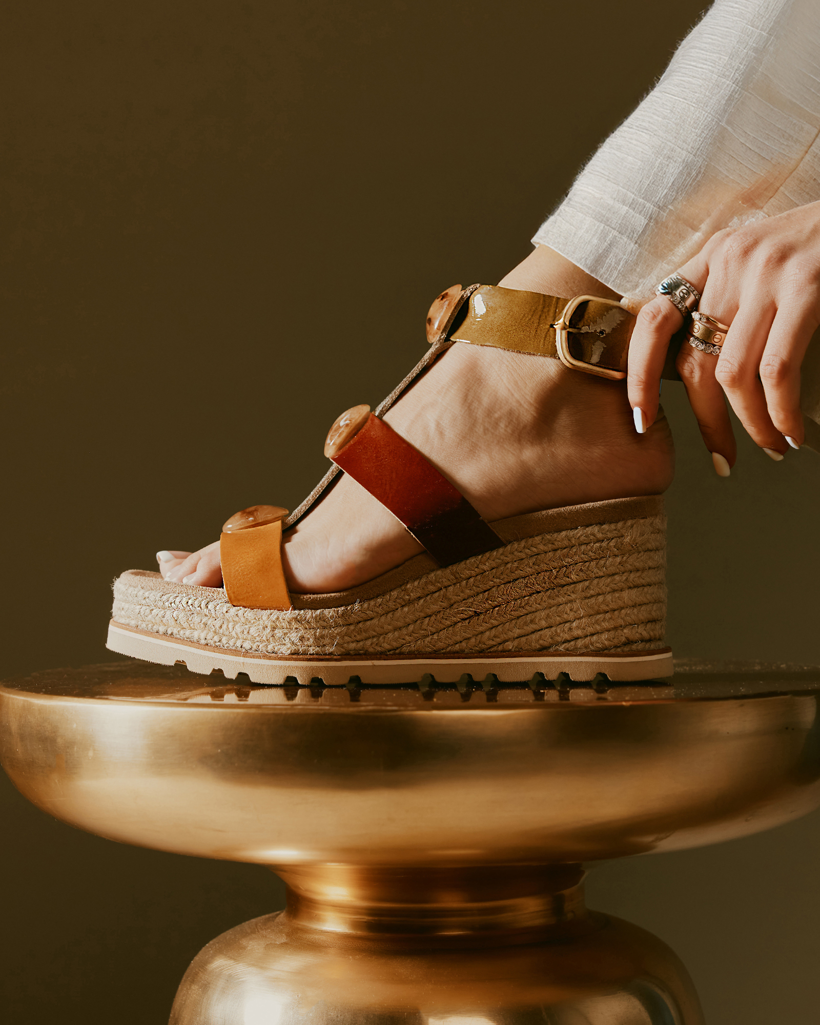 Tropea Wedge Sandals