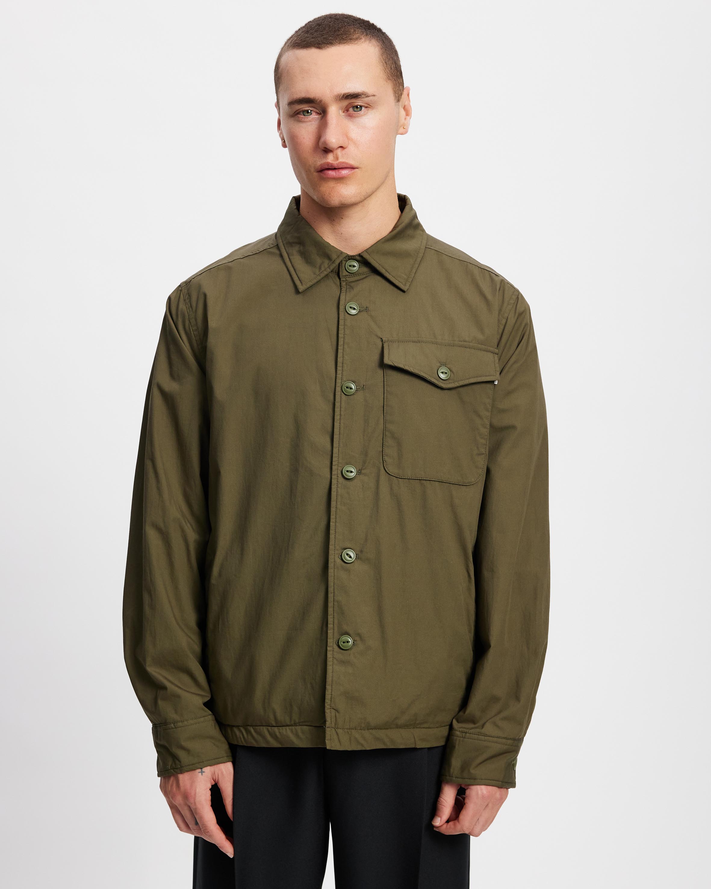 Padded Poplin Jacket